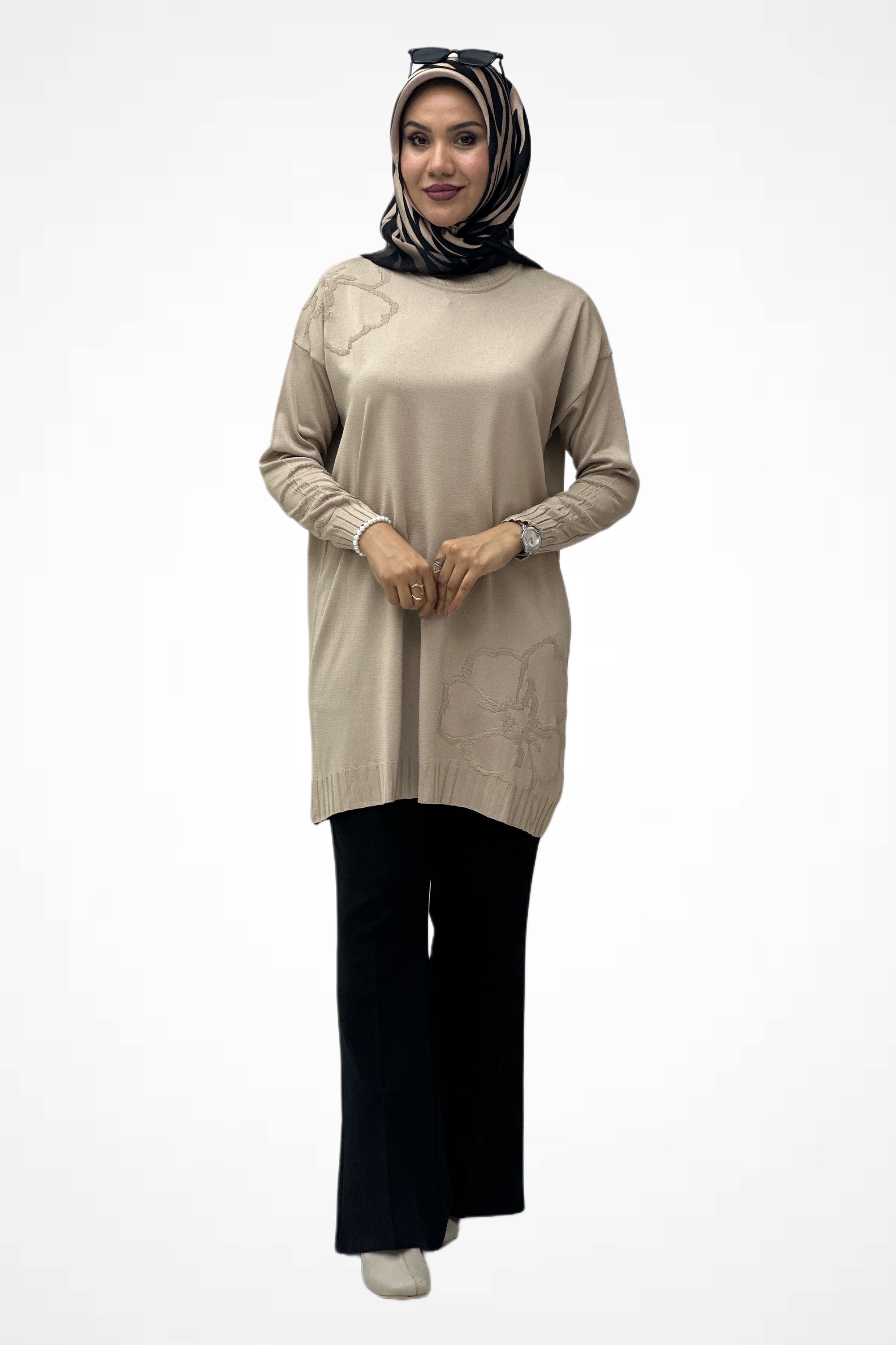 Gonca Desenli Tunik 35224