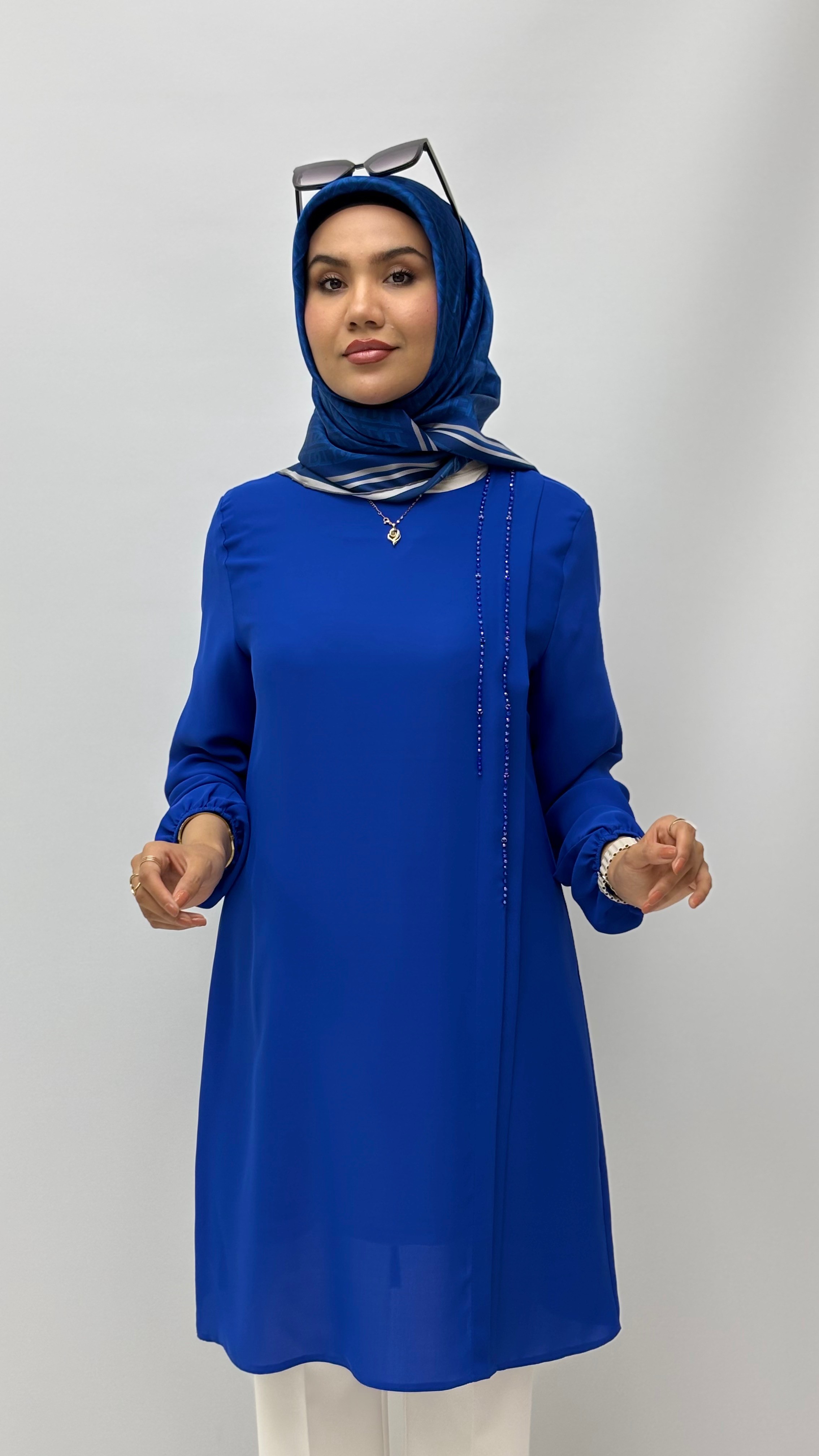 Pile Taşlı Tunik 2968