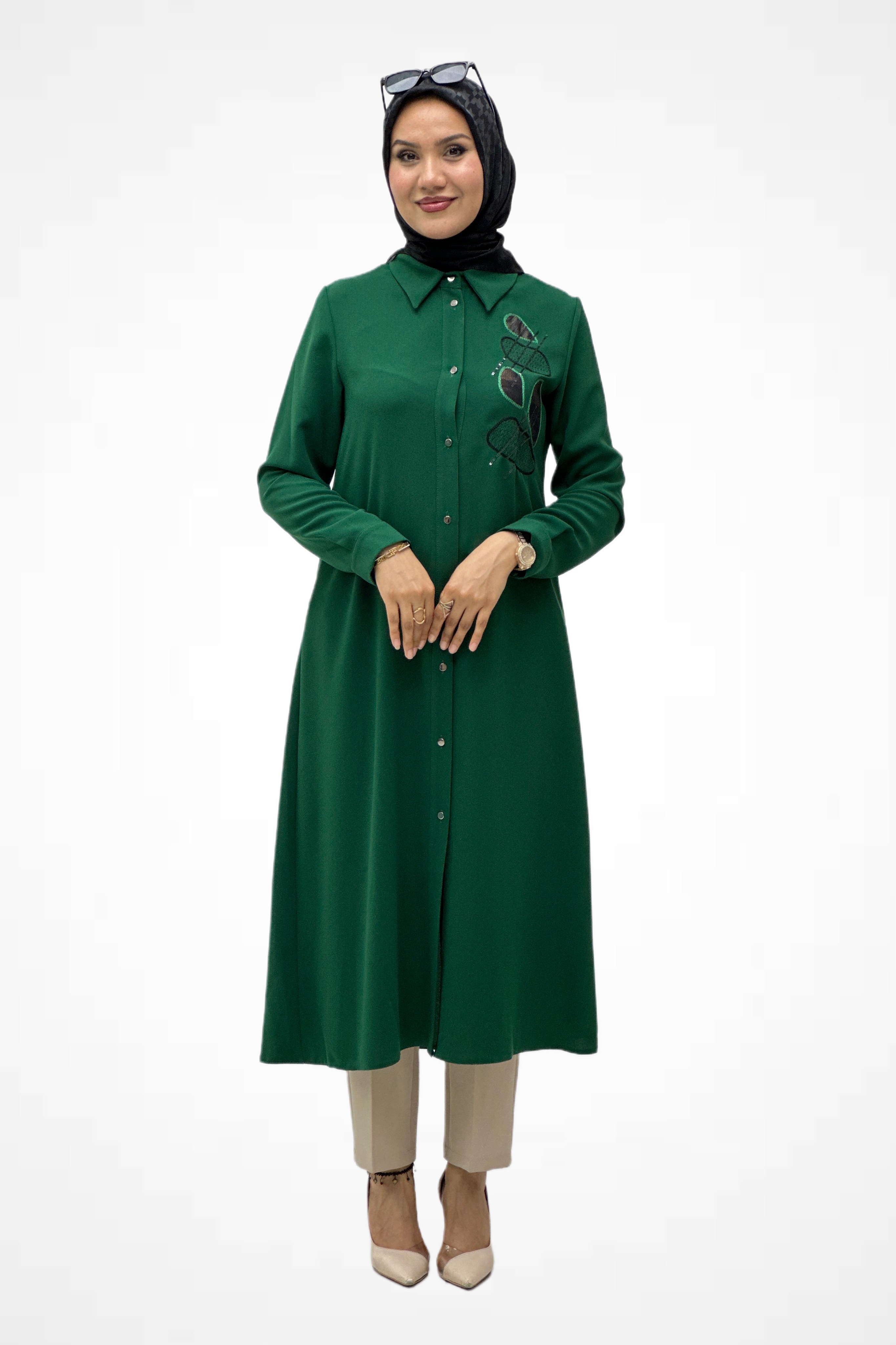 Nakışlı Tunik 2084