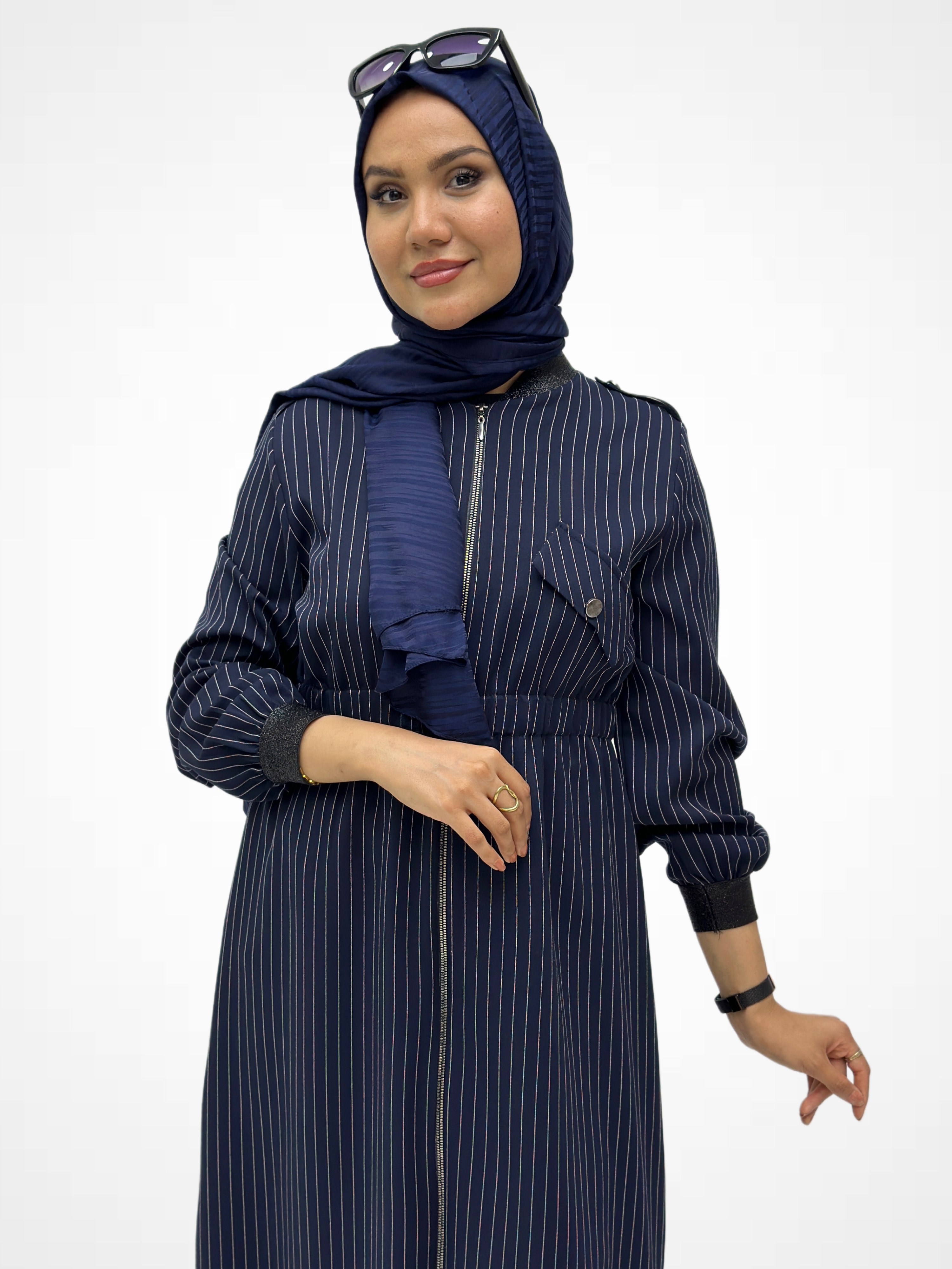 Çizgili Beli Lastikli Takım 6123