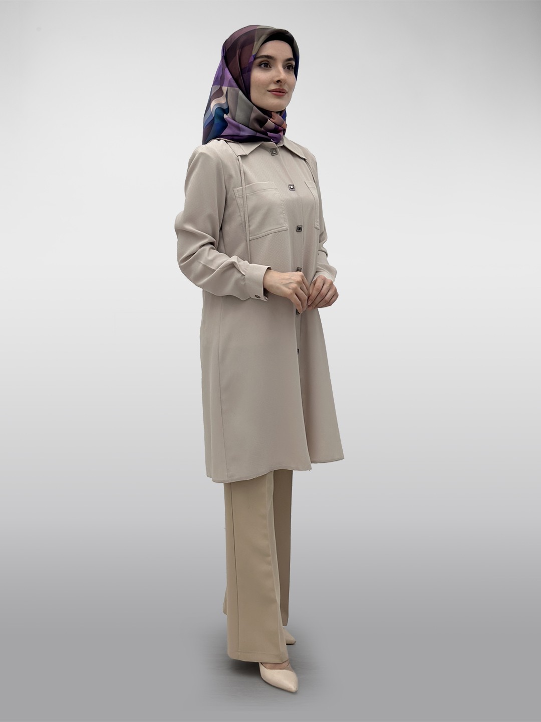 Çıtçıtlı Tunik 2112