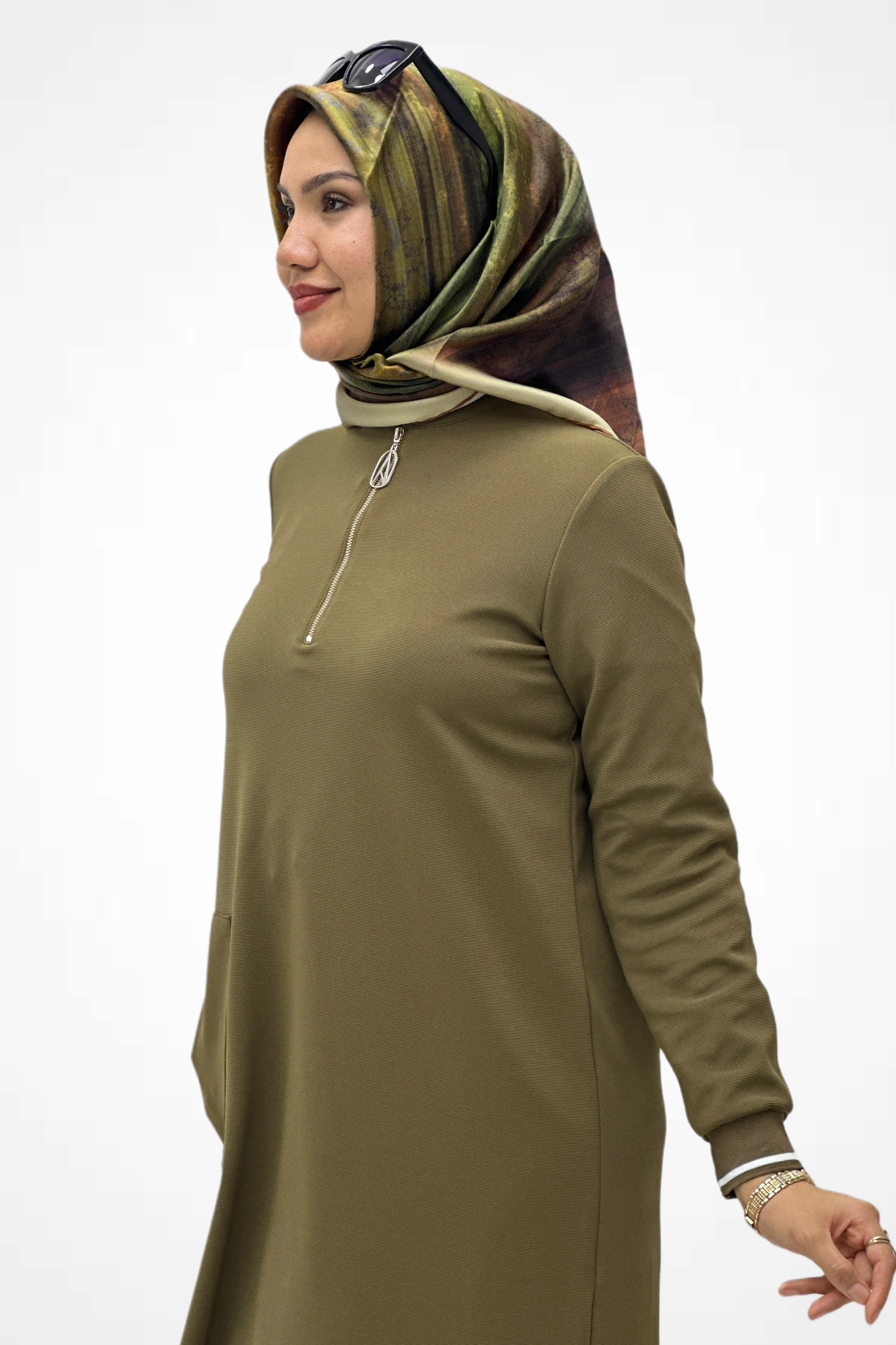 Trend Tek Cepli Tunik  25KT443