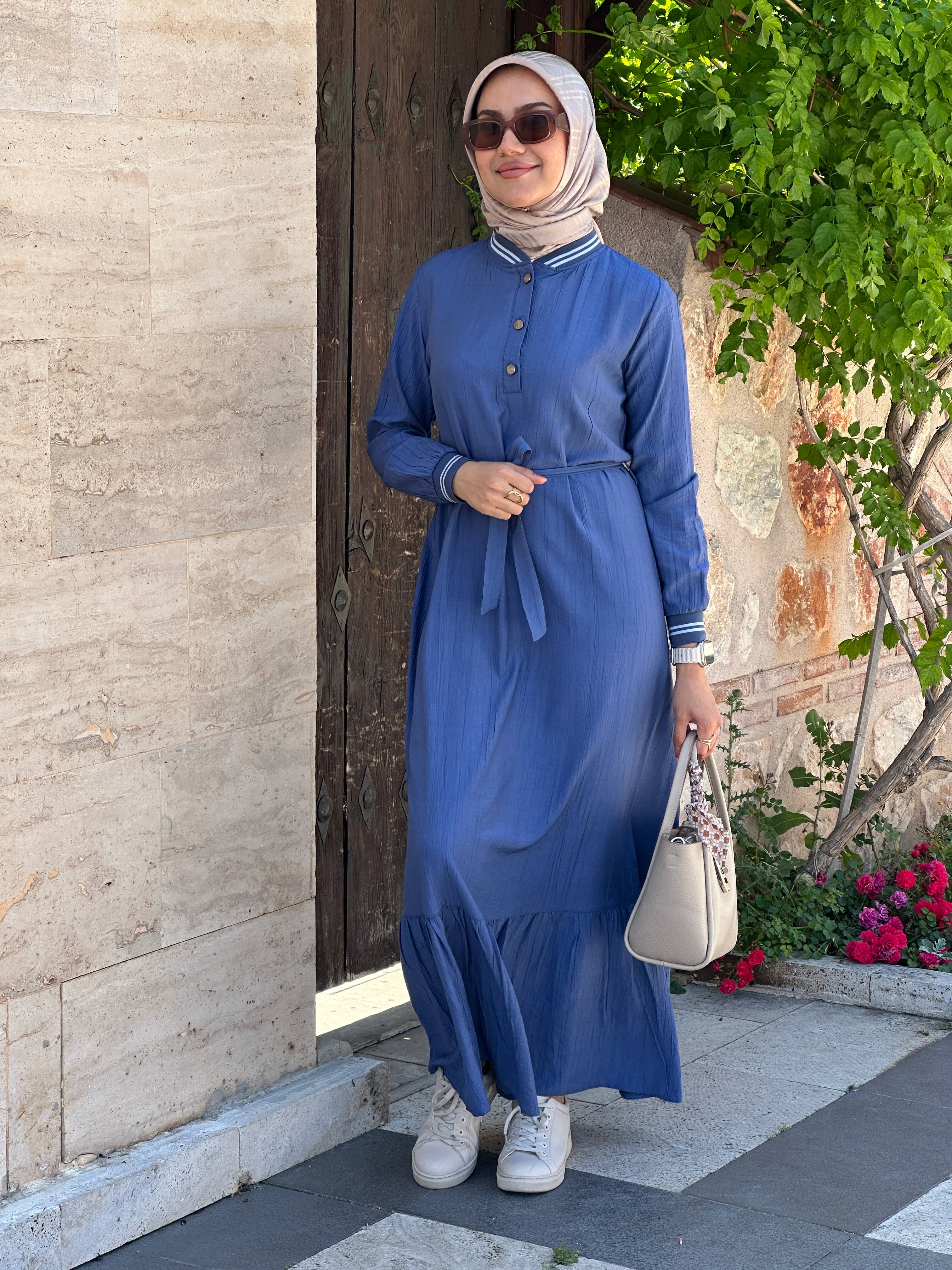 Ribanalı Elbise 2122