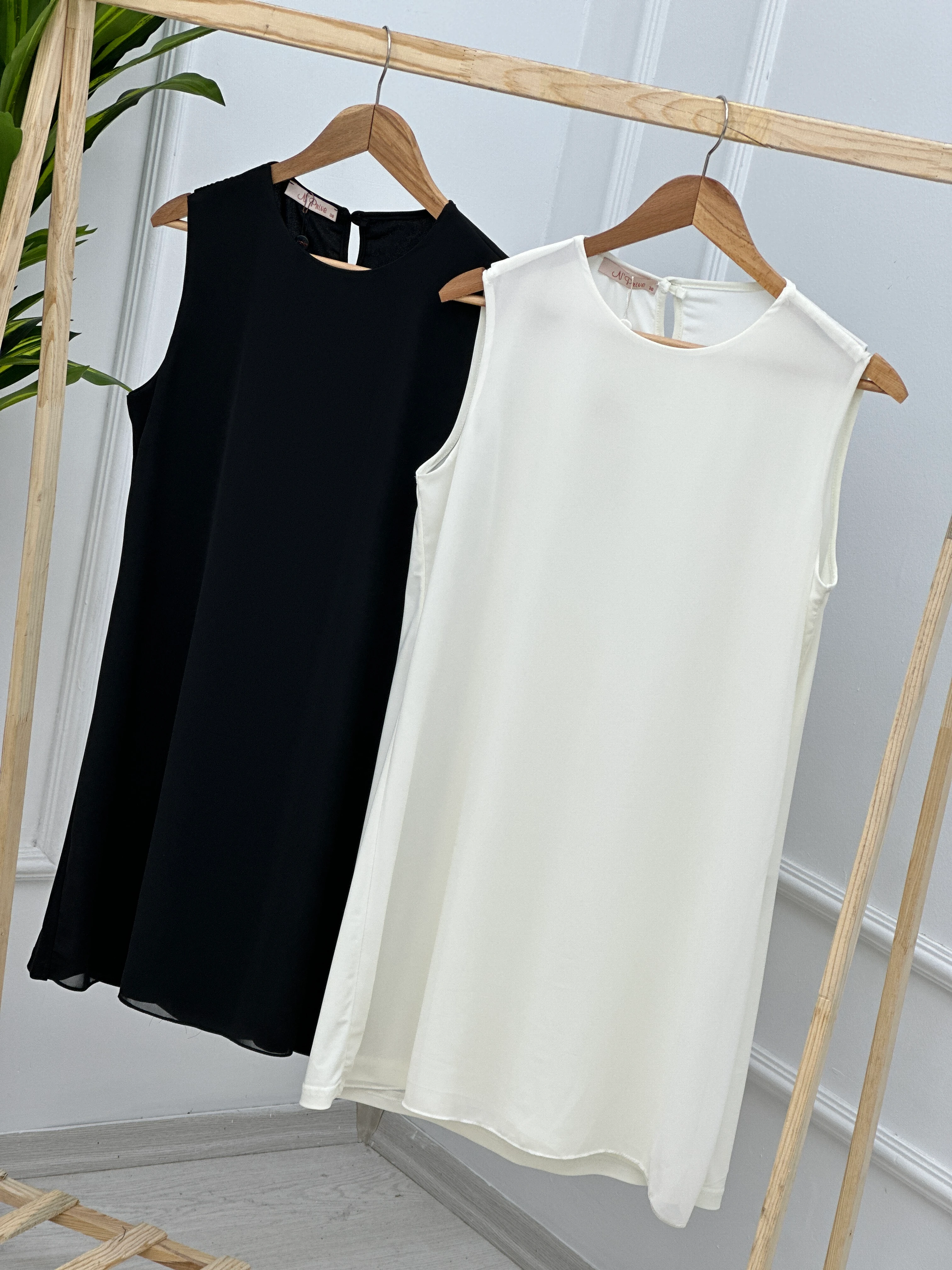 Önü Şifon İçlik F19057