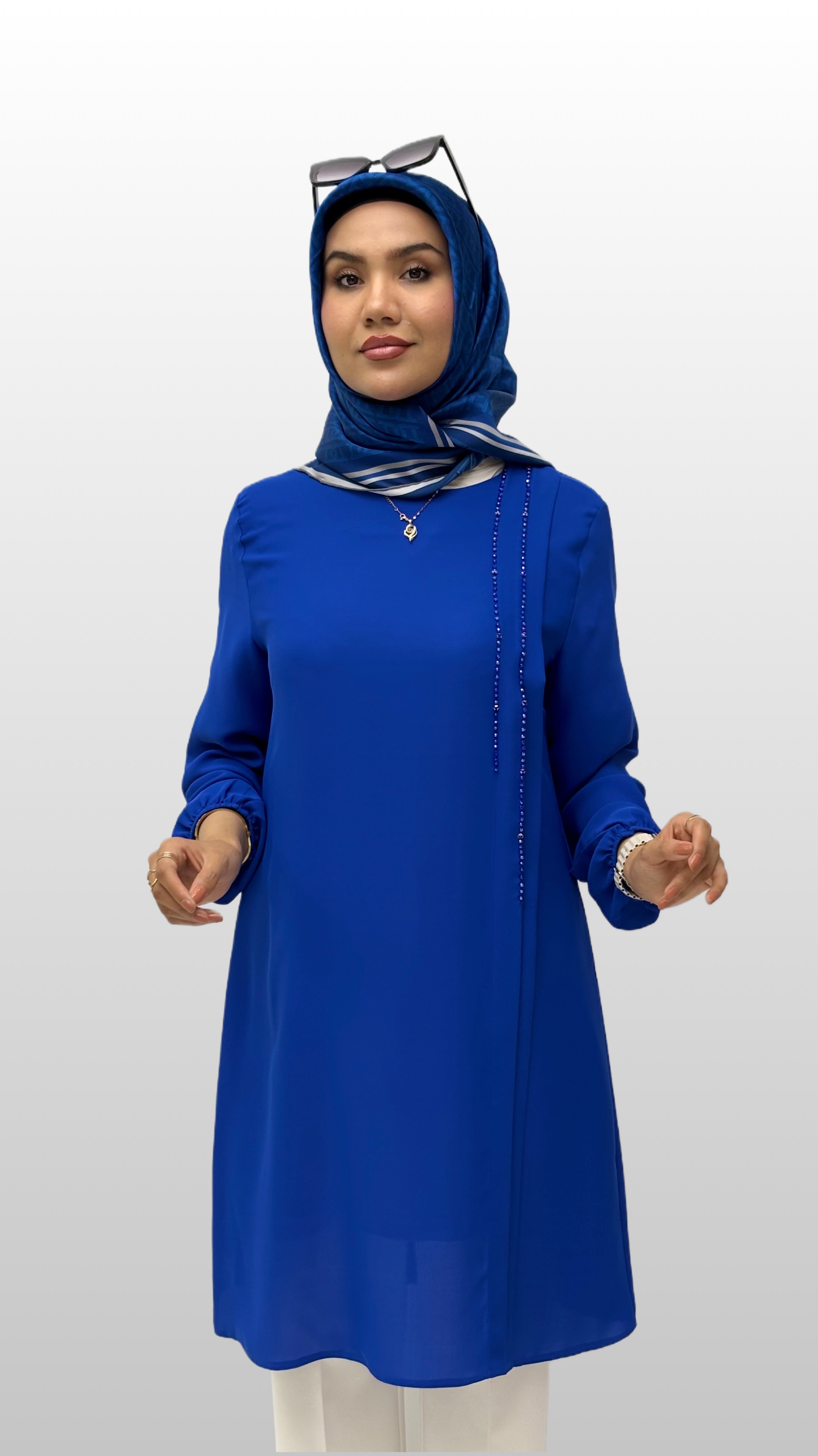 Pile Taşlı Tunik 2968