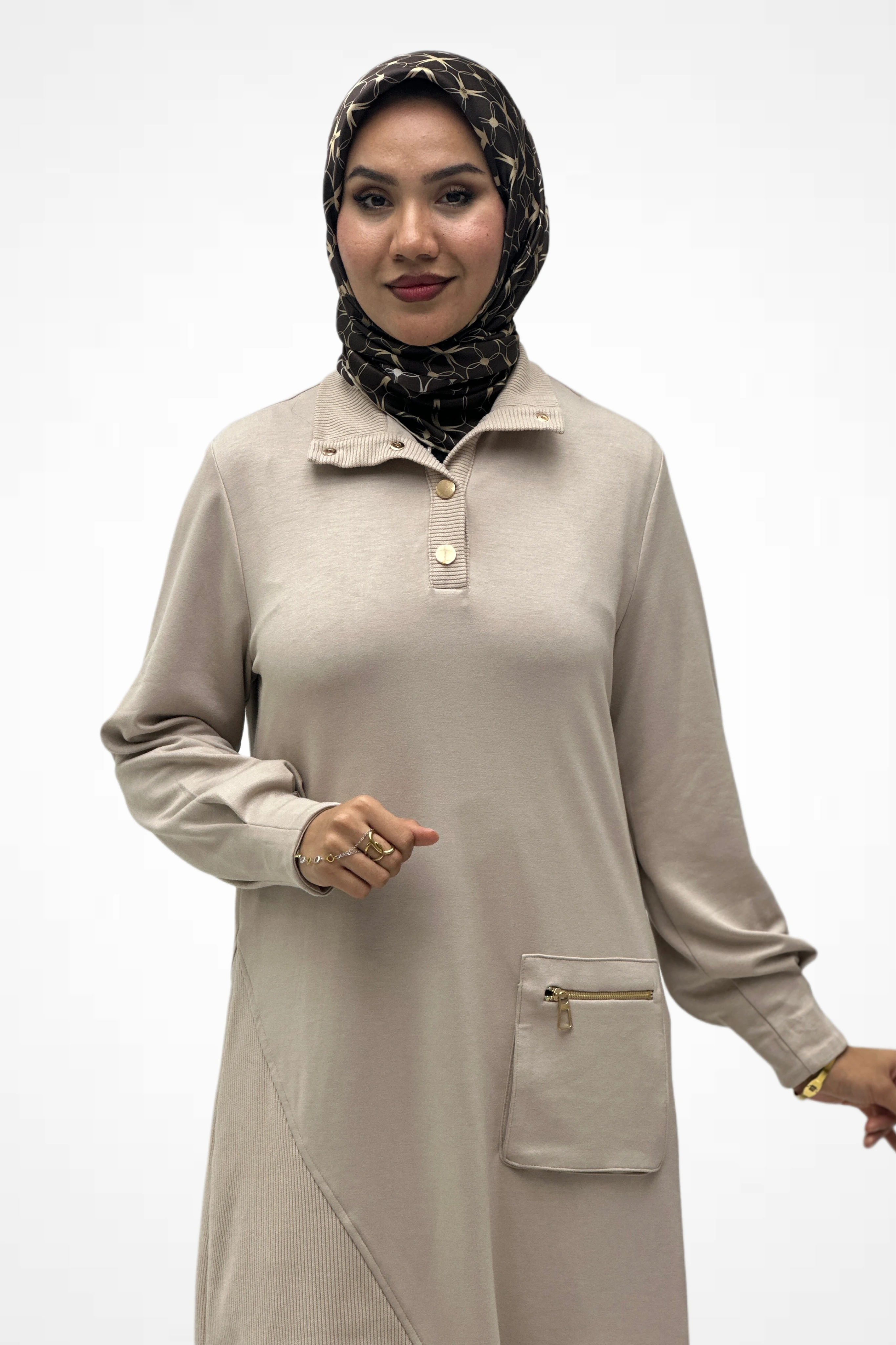 Cep Detaylı Tunik 1133