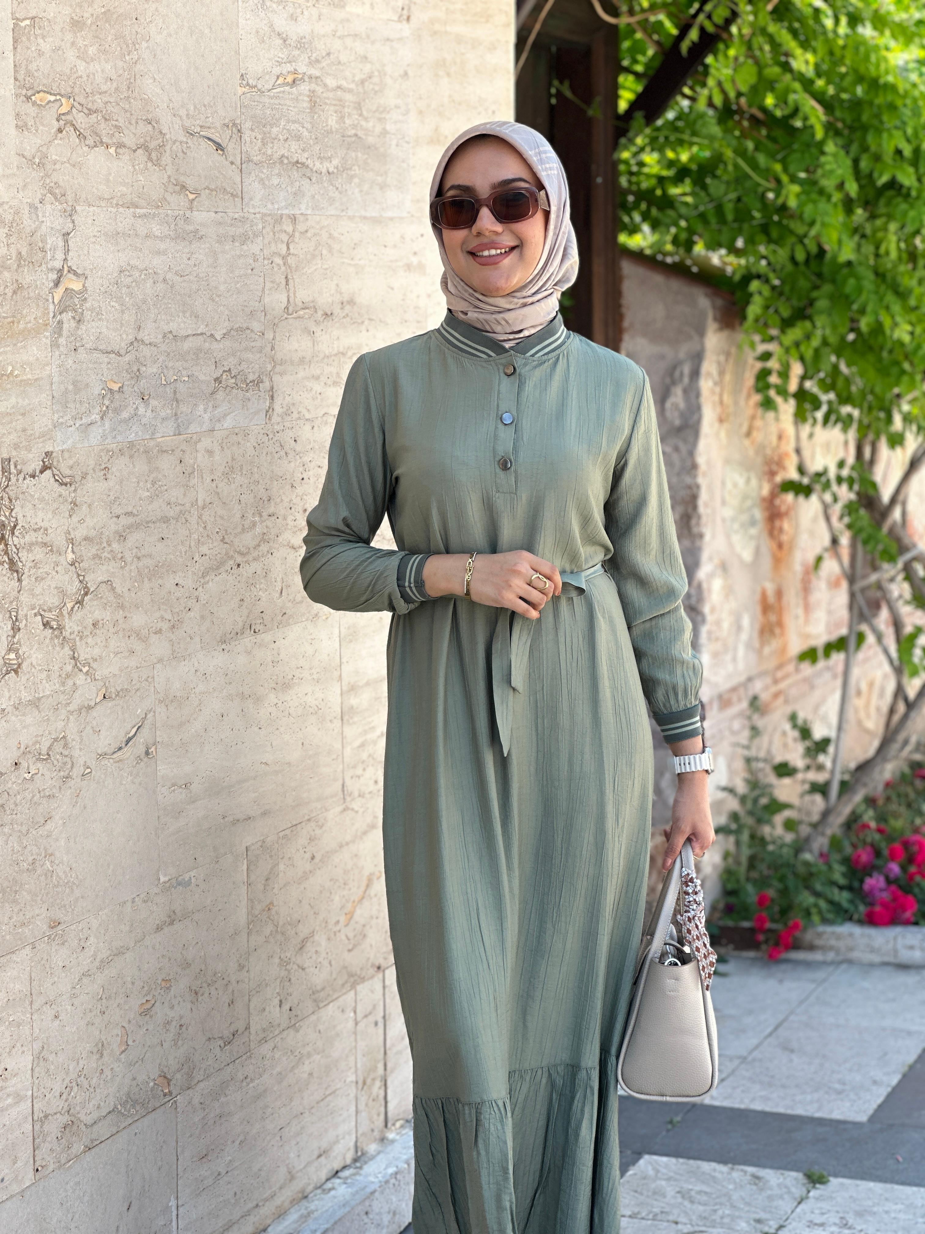 Ribanalı Elbise 2122