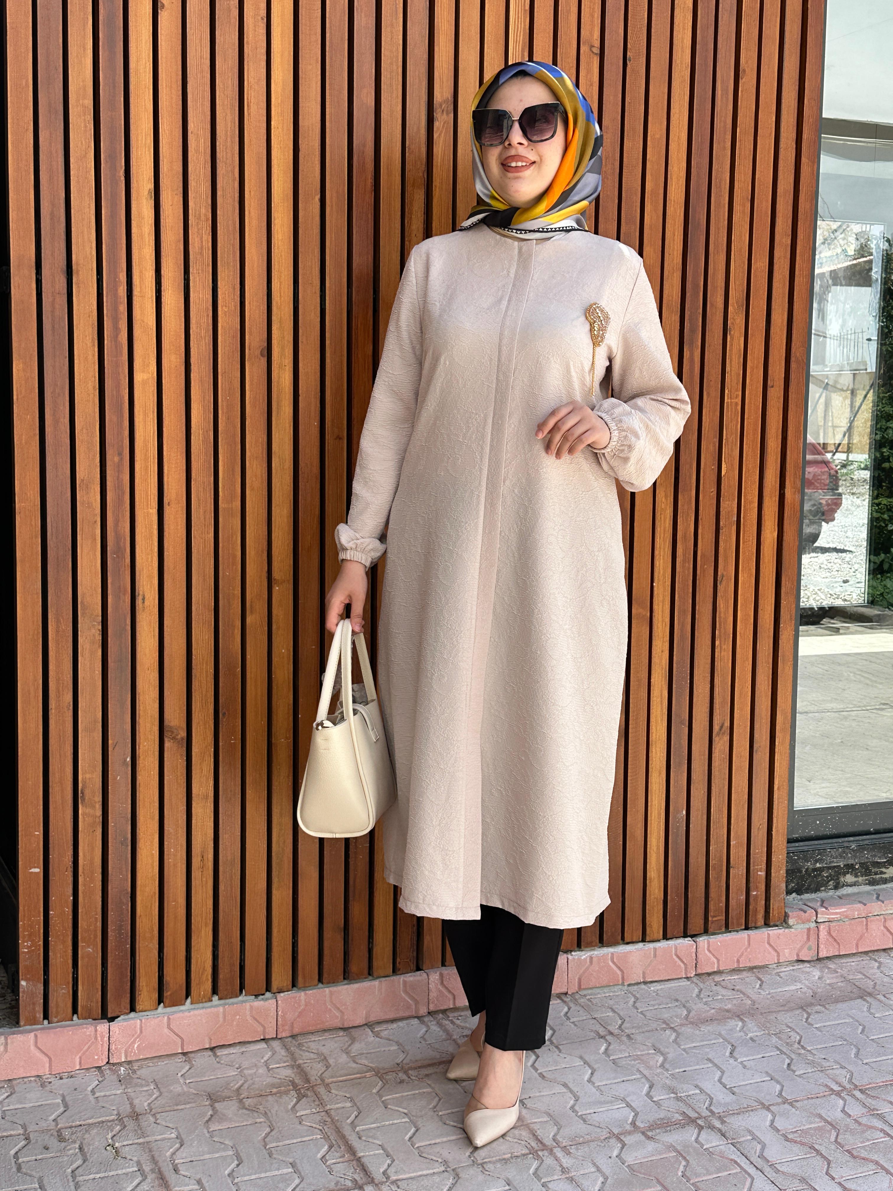 Broşlu Giy Çık 4919