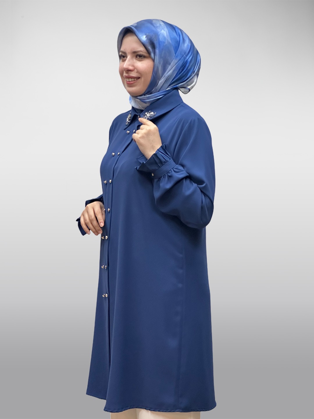 Çift Düğmeli Tunik A5106