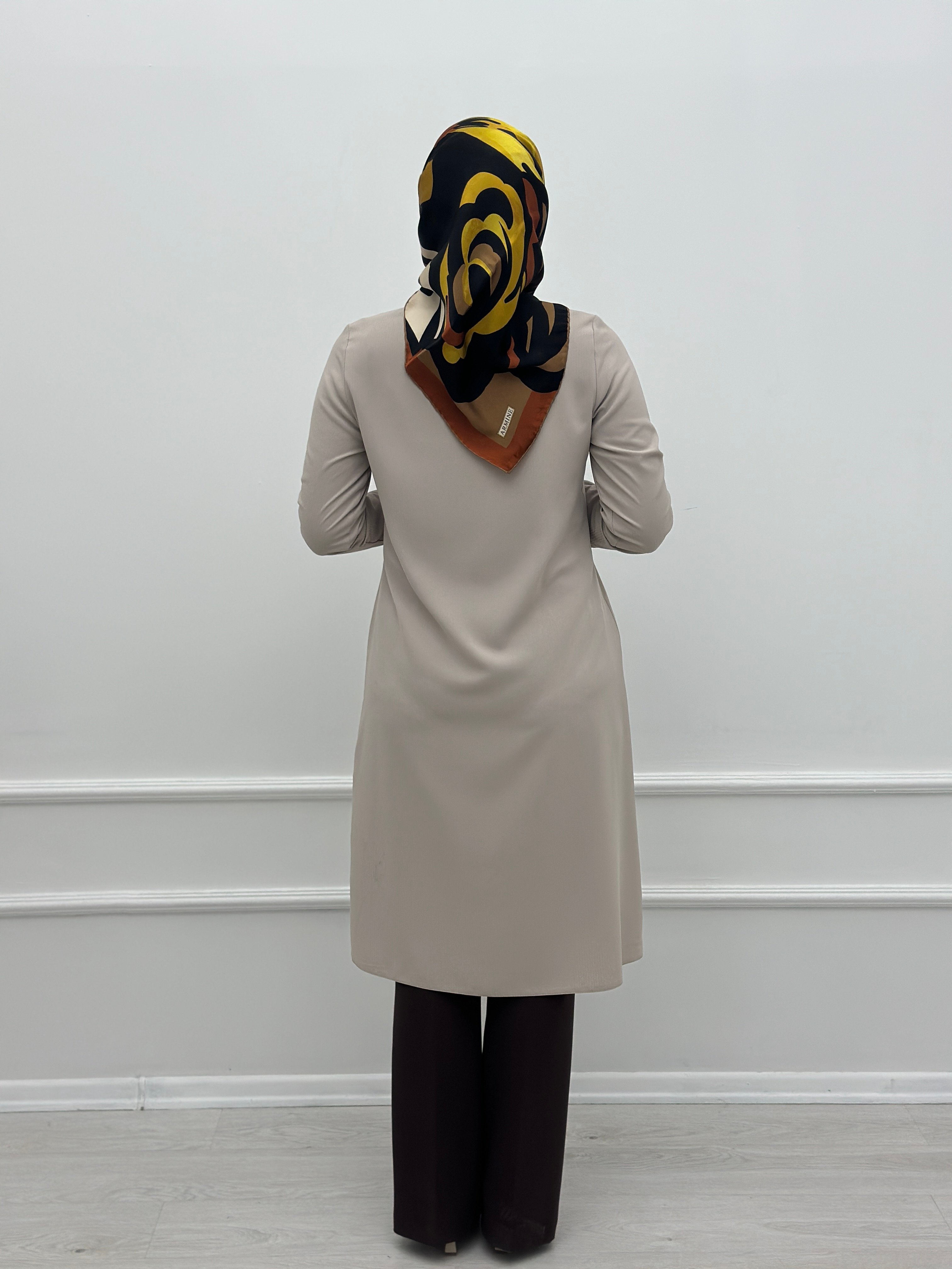 Çizgili Nakışlı Tunik 2967