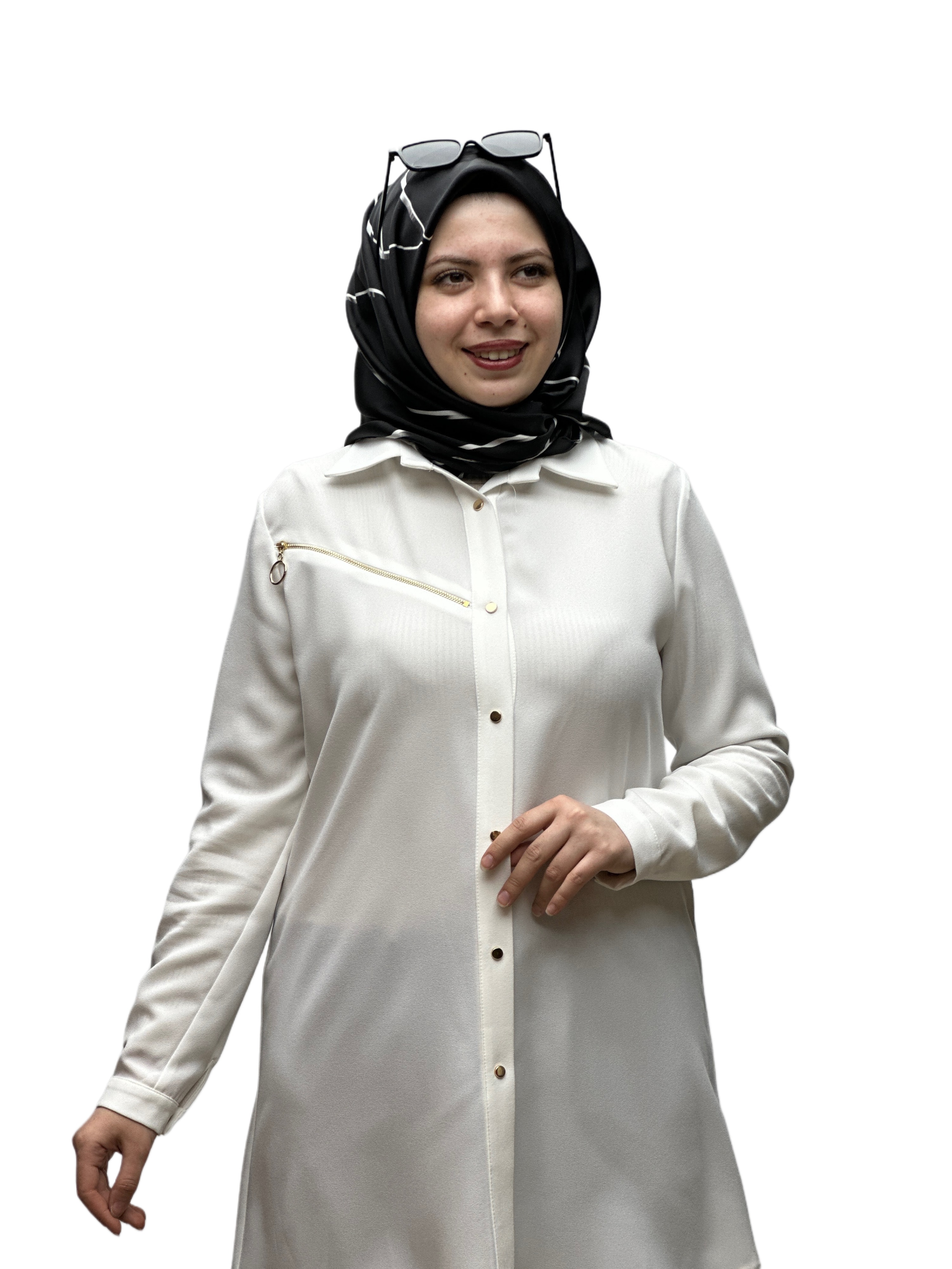 Fermuarlı Tunik A1584