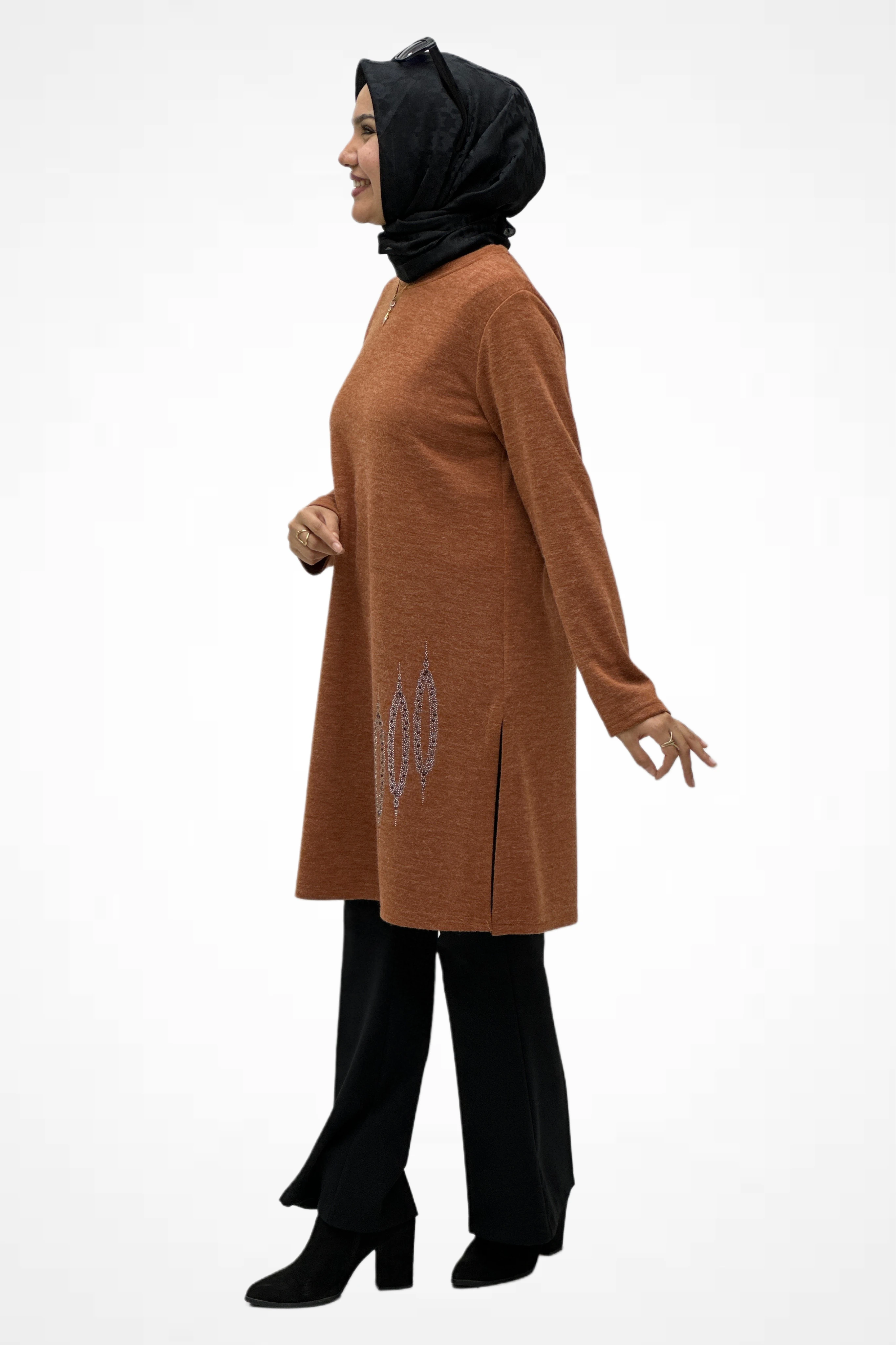 Taş Detaylı Tunik 26005