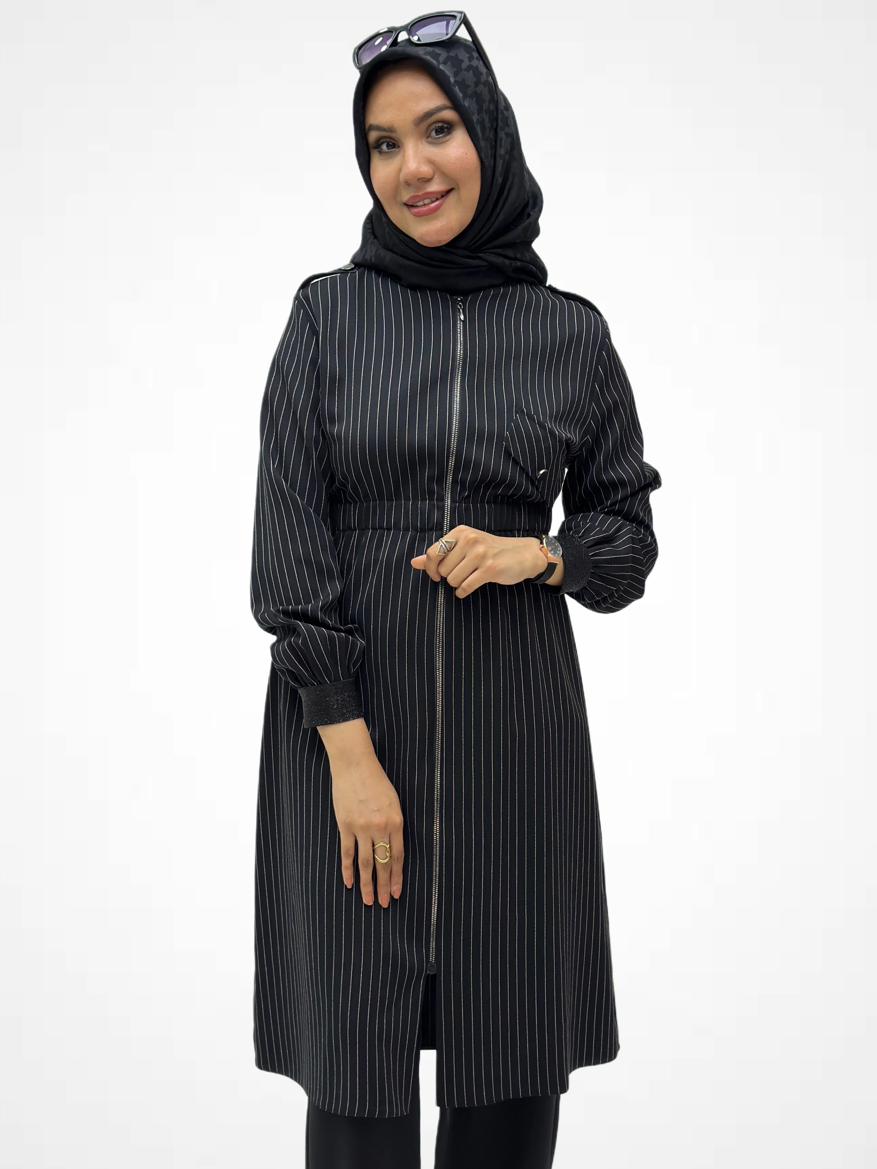 Çizgili Beli Lastikli Takım 6123