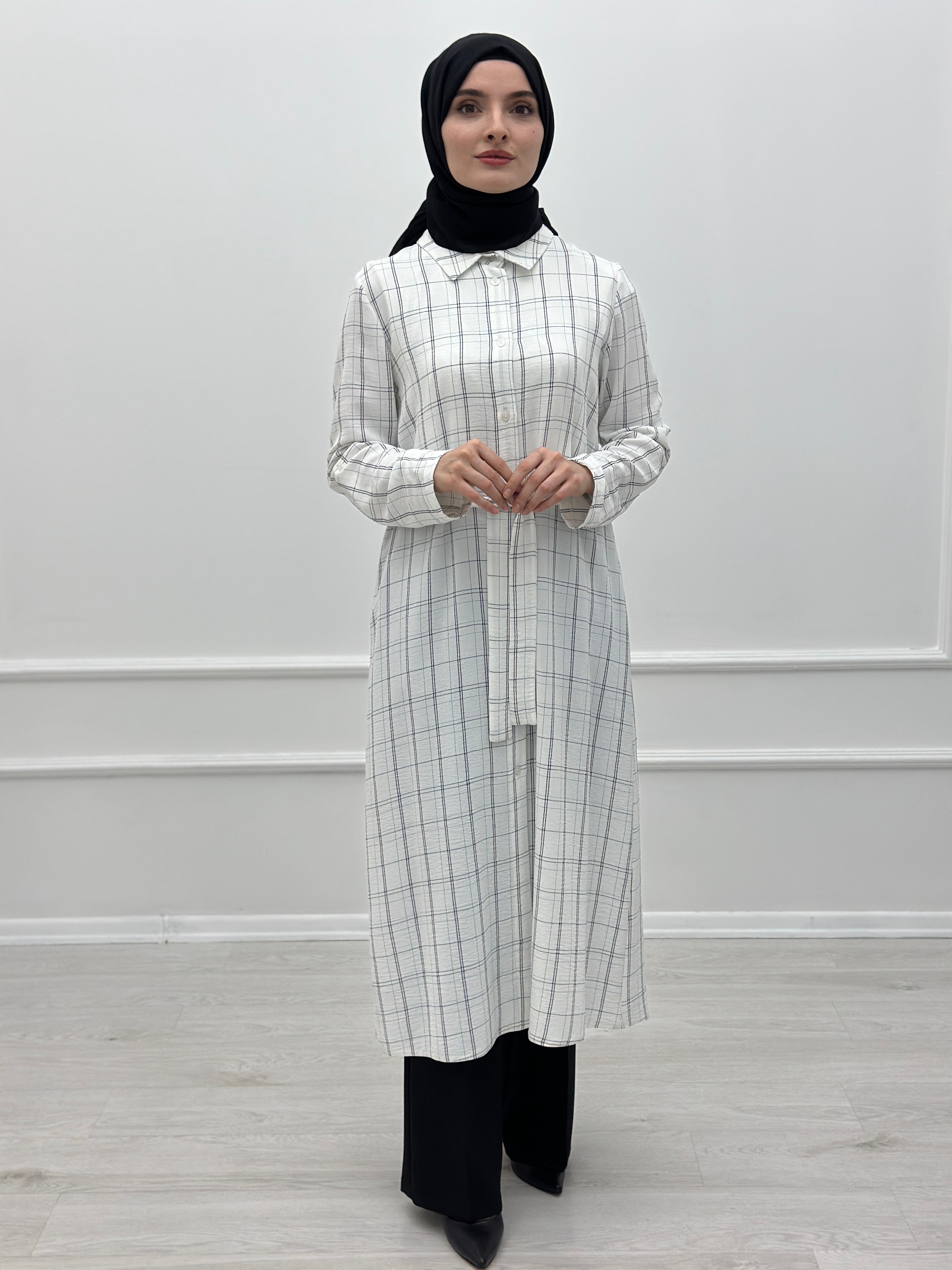 Ekose Uzun Tunik 2936