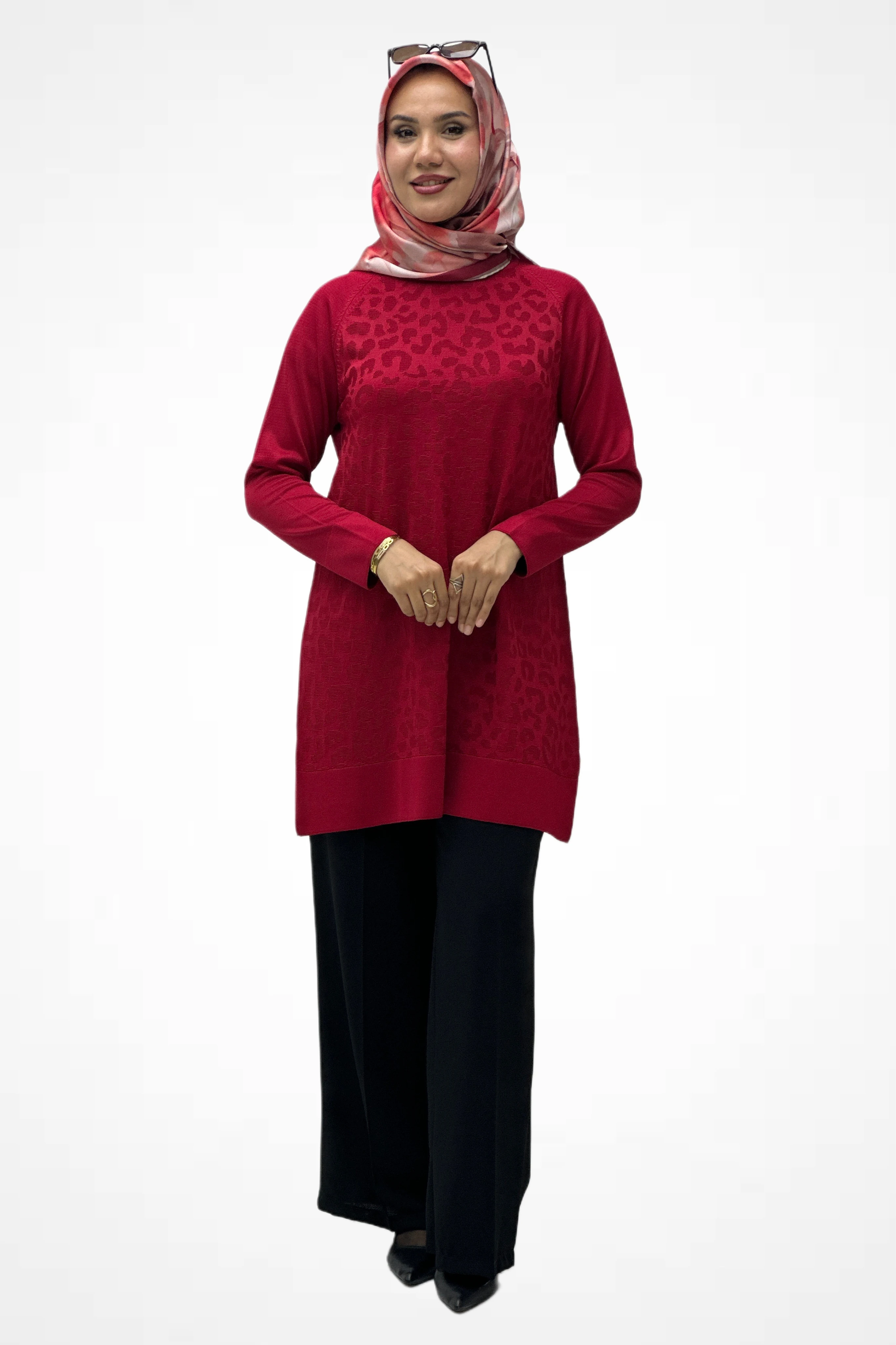 Desenli Tunik 35248