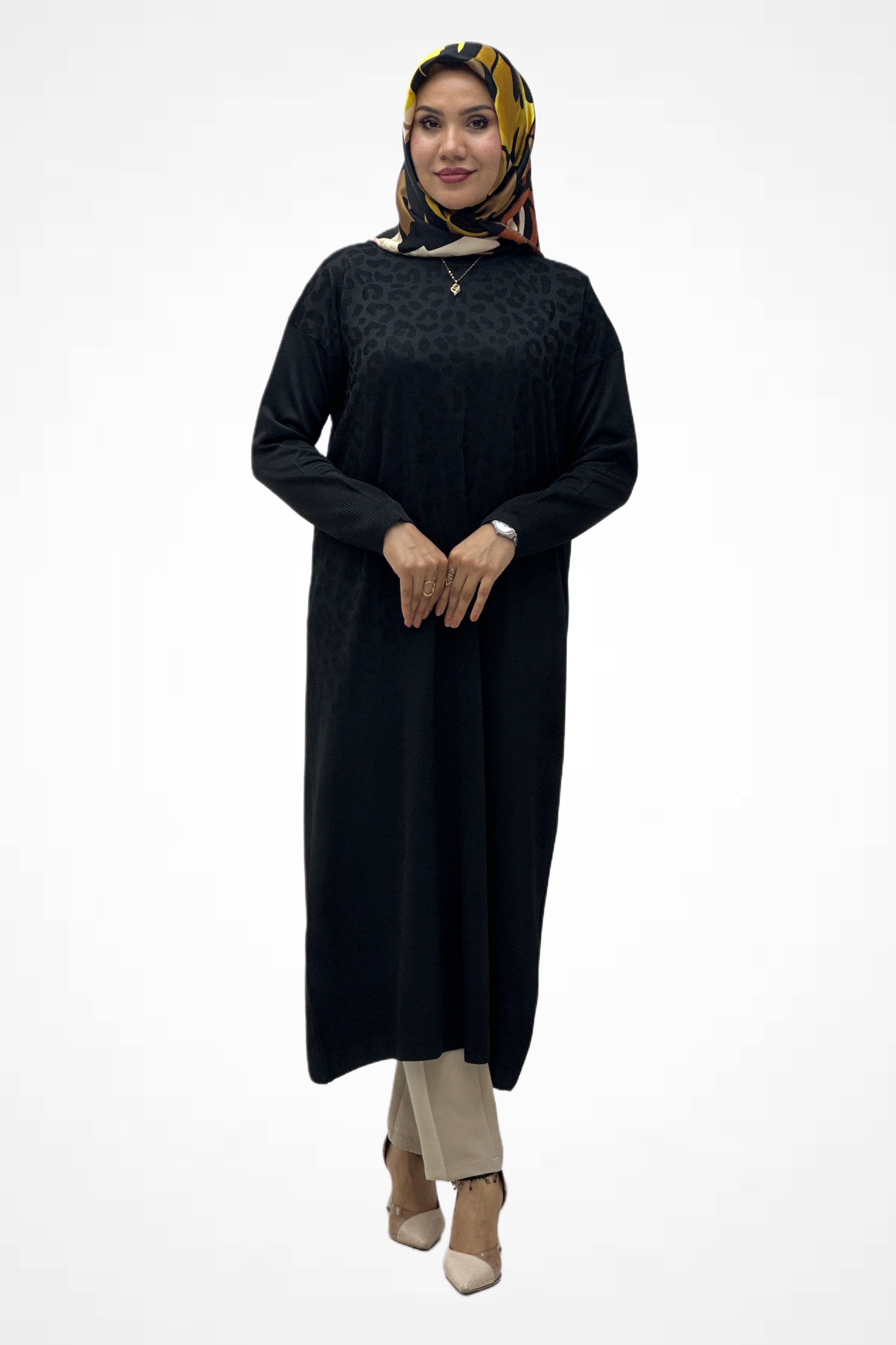 Uzun Merserize Tunik 35357