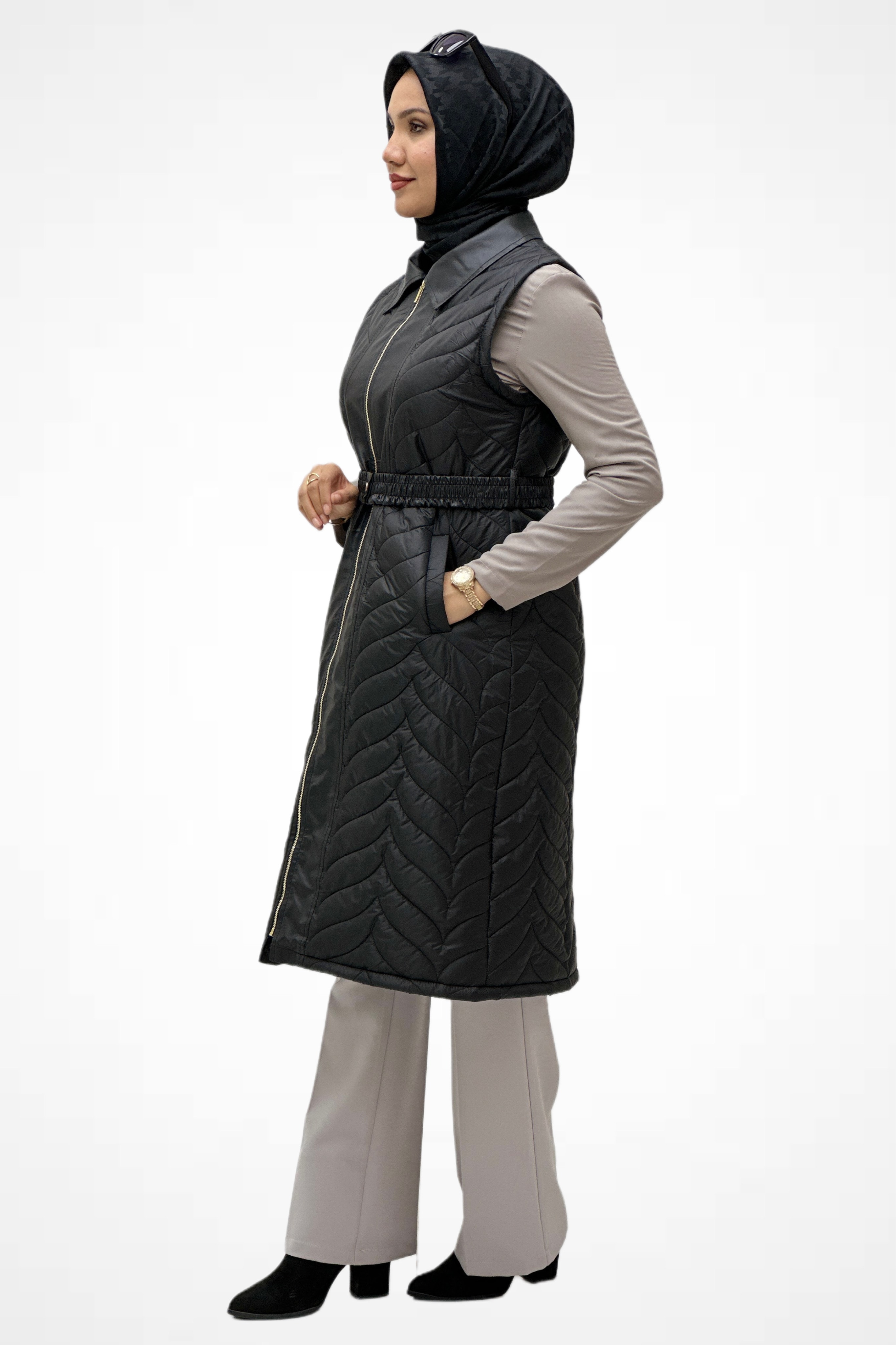 Kapitone Yelek 4966