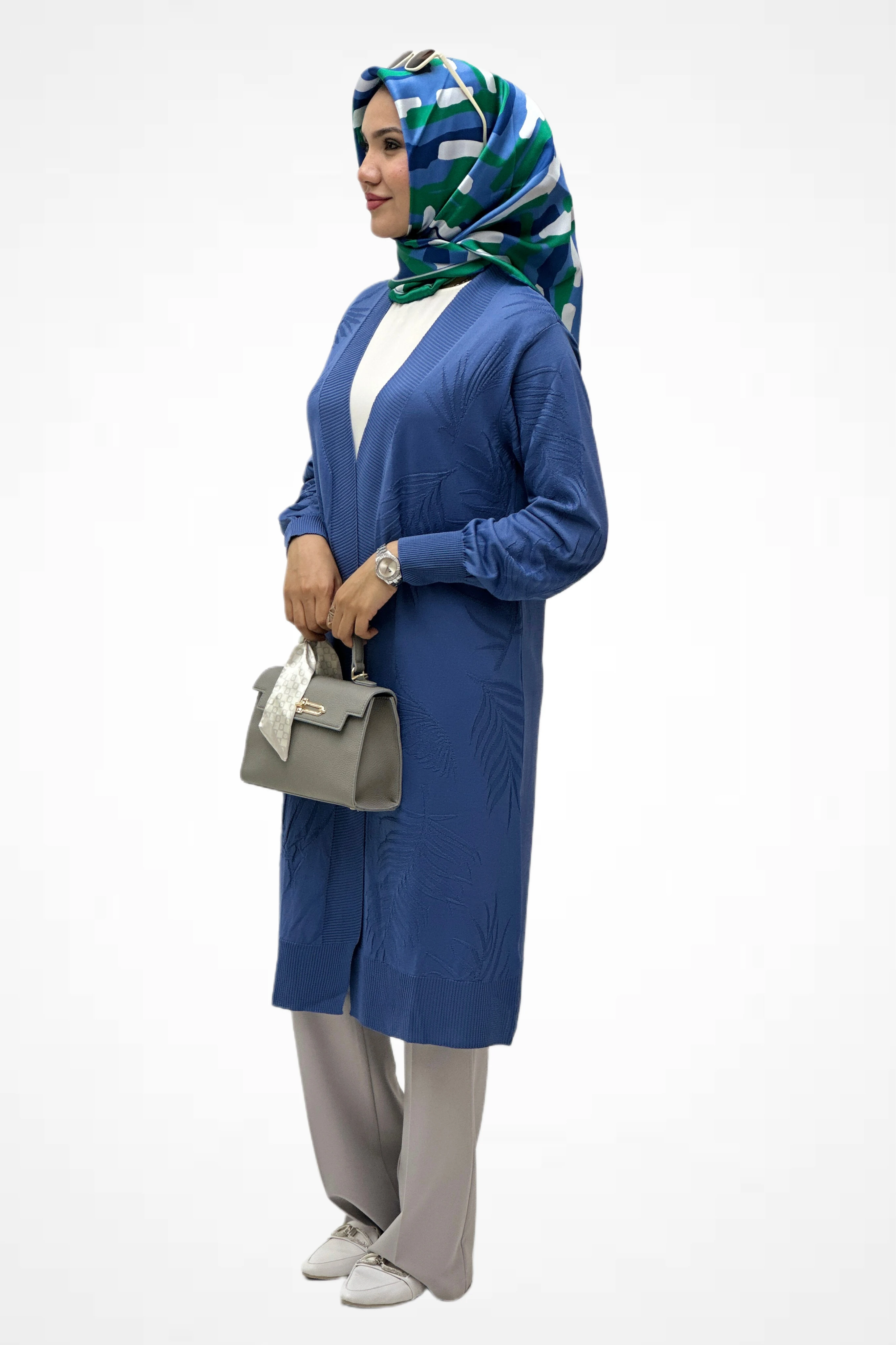 Desenli Hırka 39195