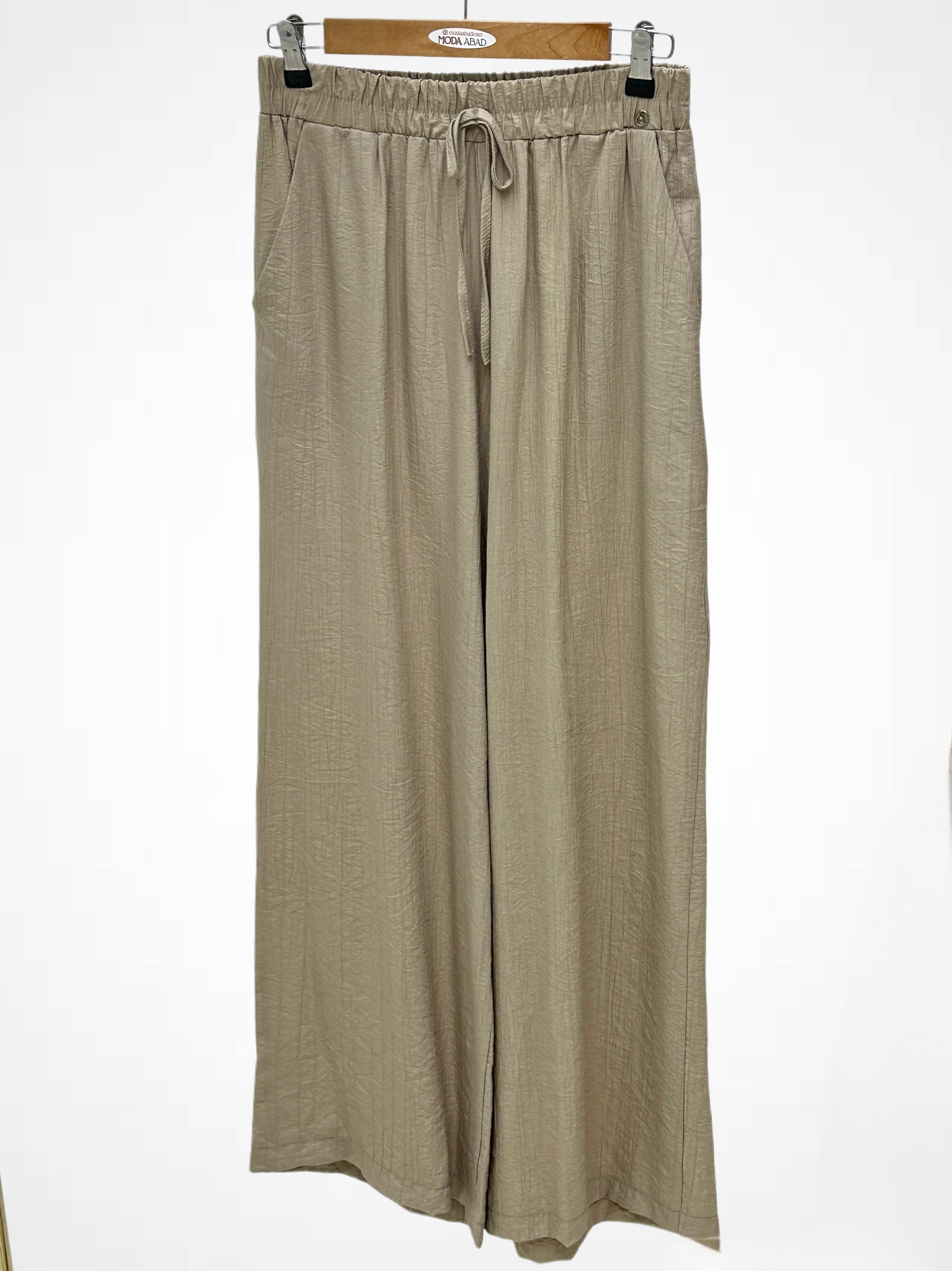 Amine Trend Beli Lastikli Pantolon 25YT209