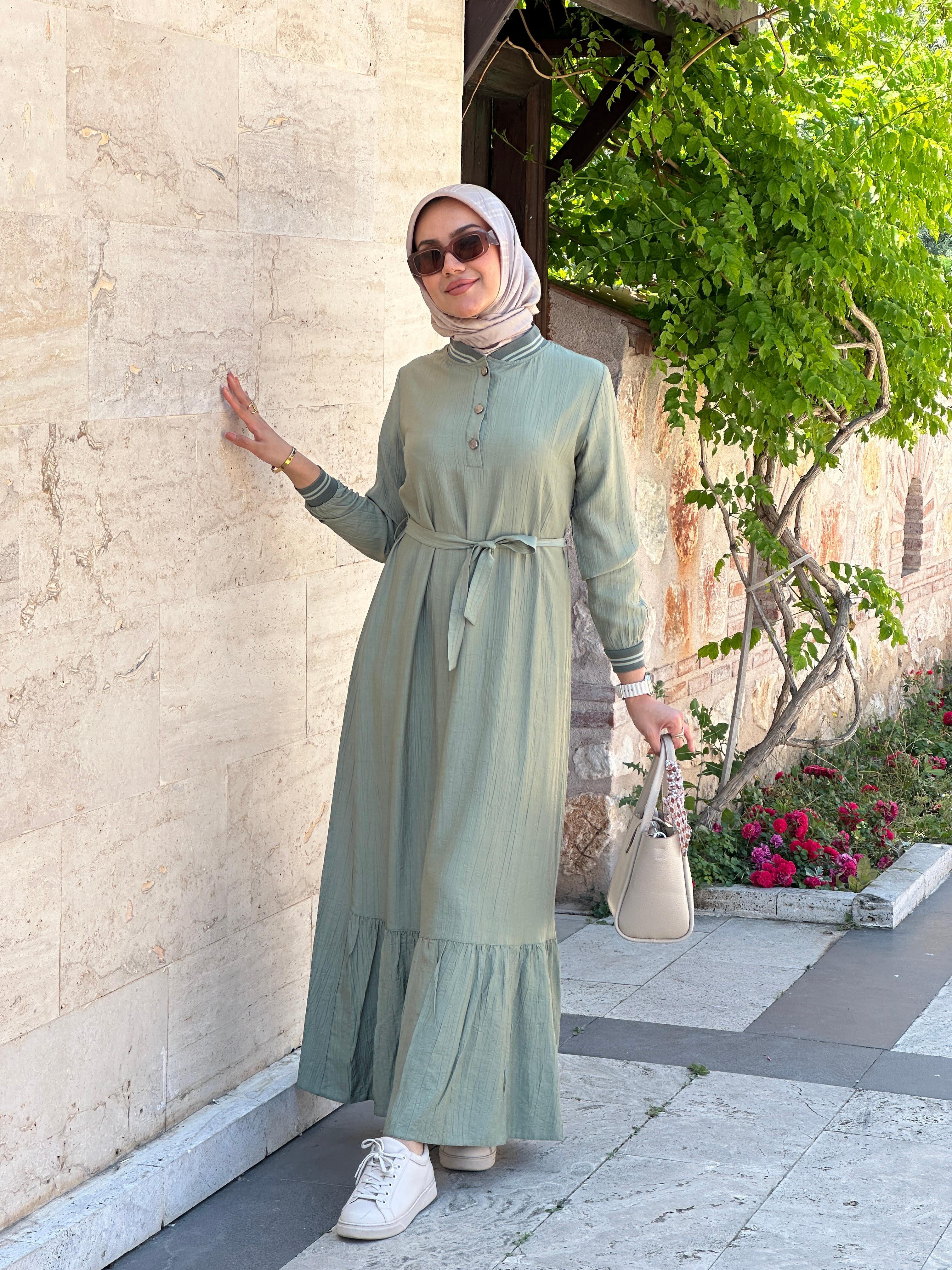 Ribanalı Elbise 2122