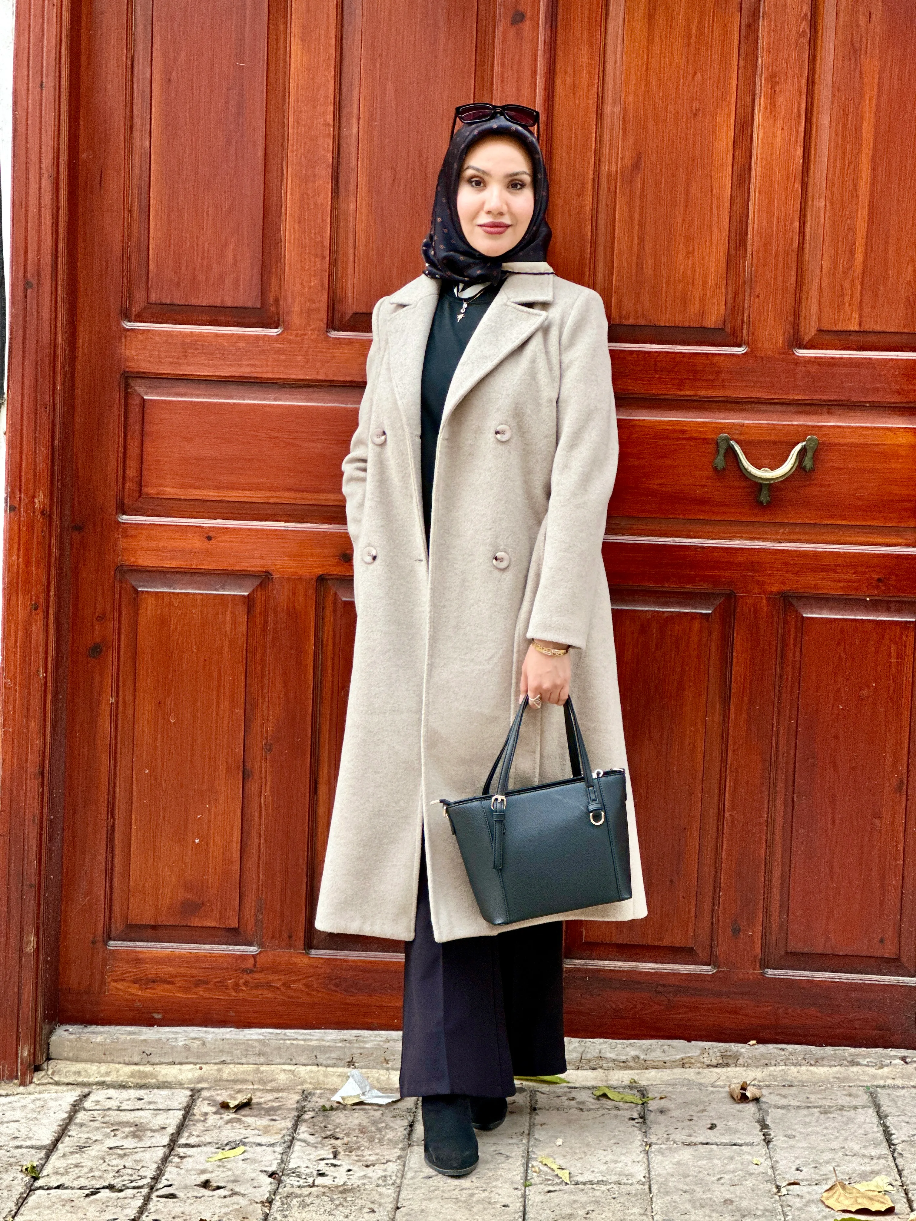 Karen Klasik Kaşe Trenç K714