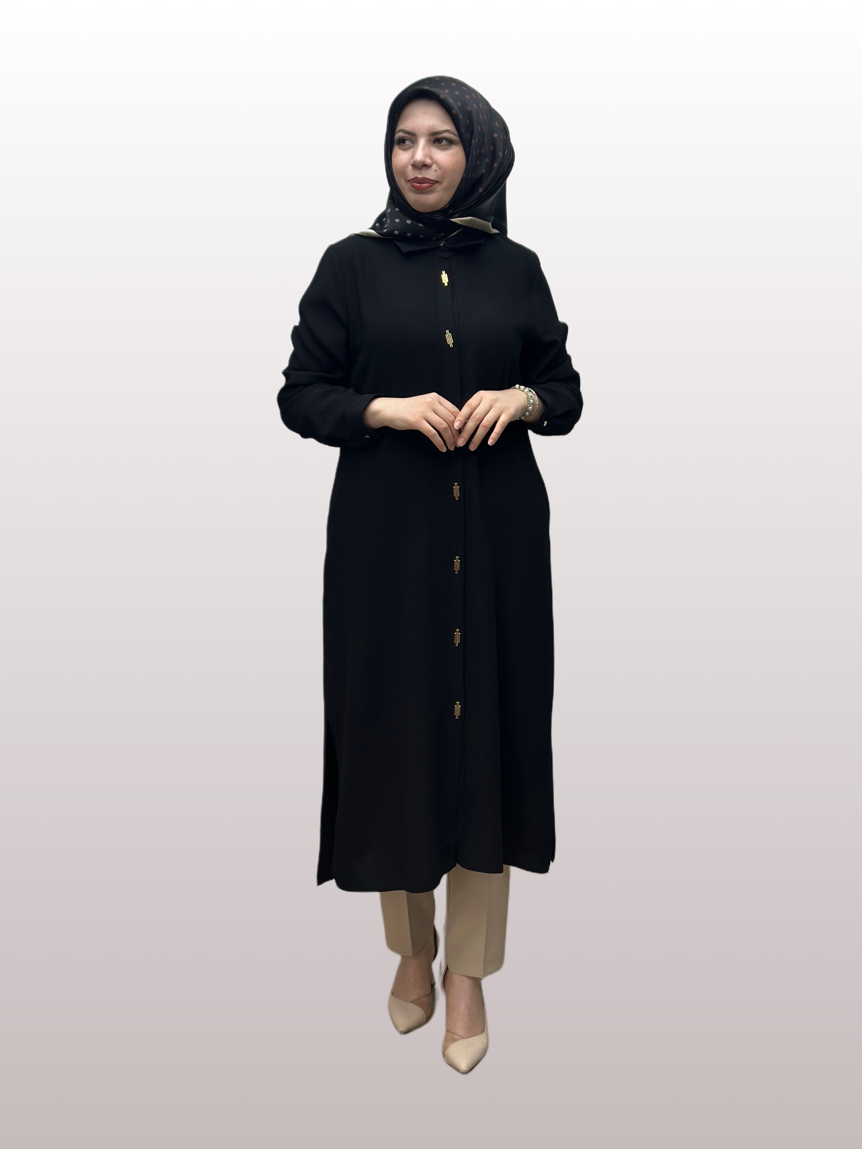 Çıtçıtlı Giy Çık /Tunik A1532