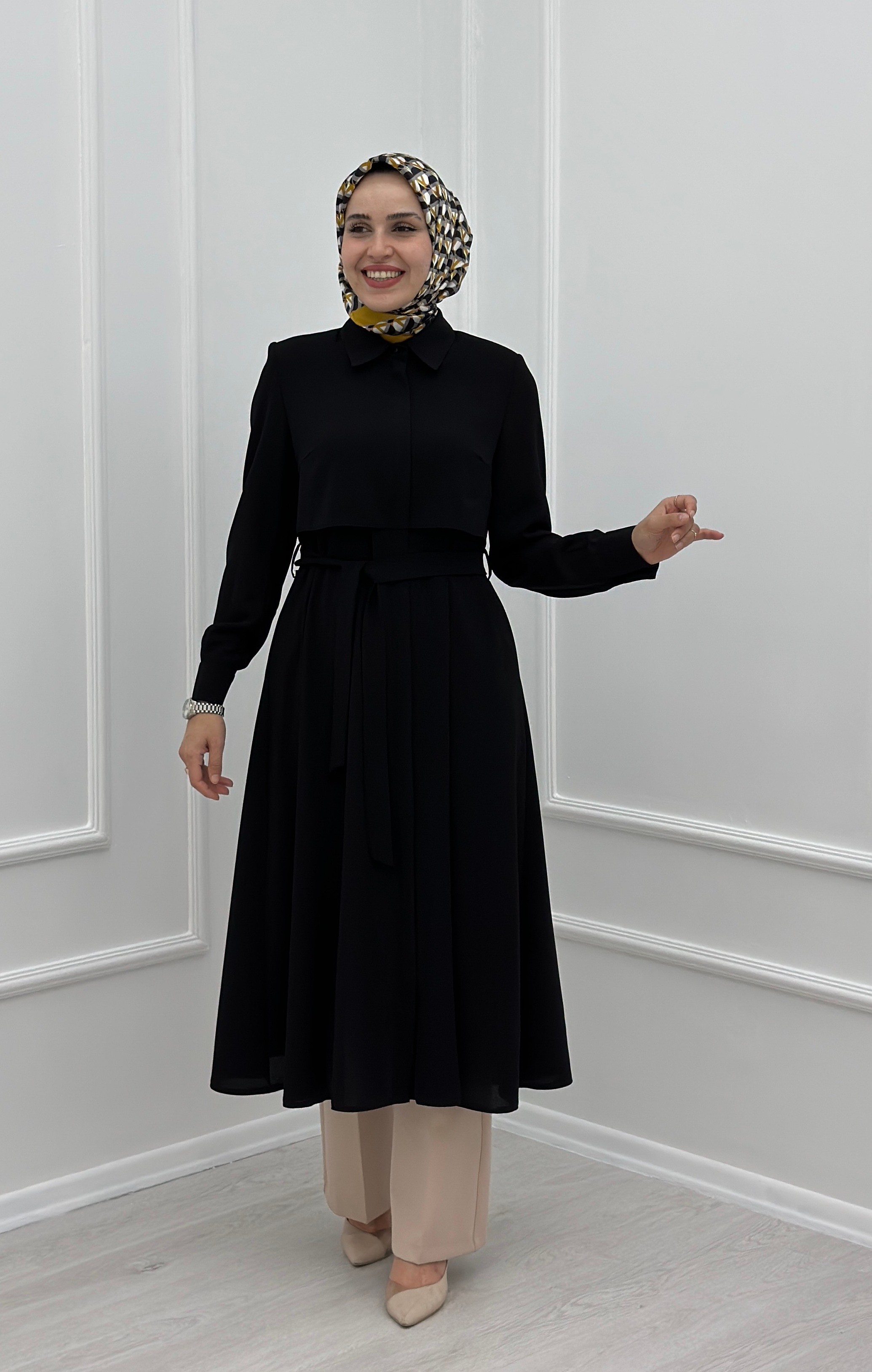 Pelerinli Giy Çık G231