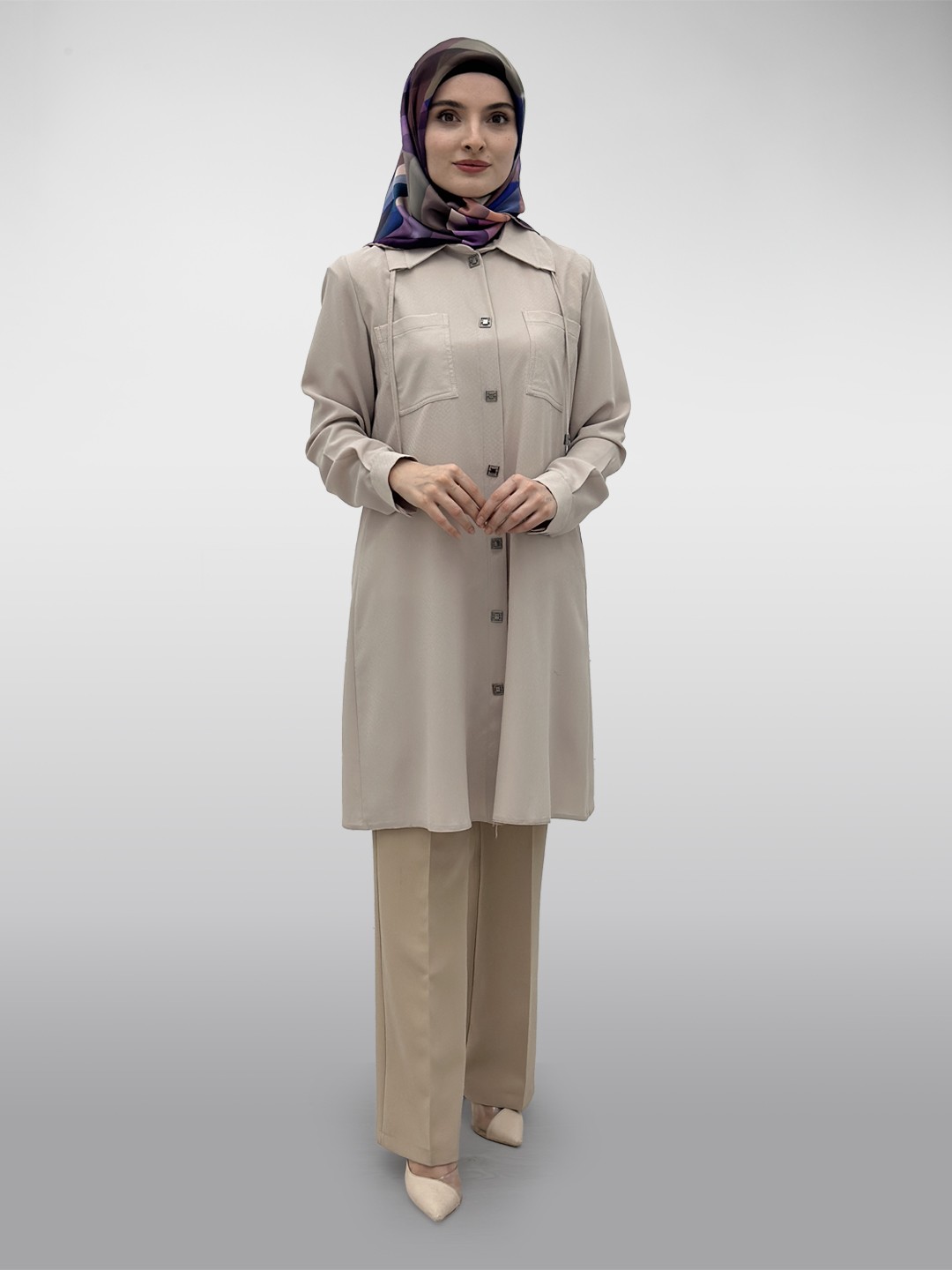 Çıtçıtlı Tunik 2112