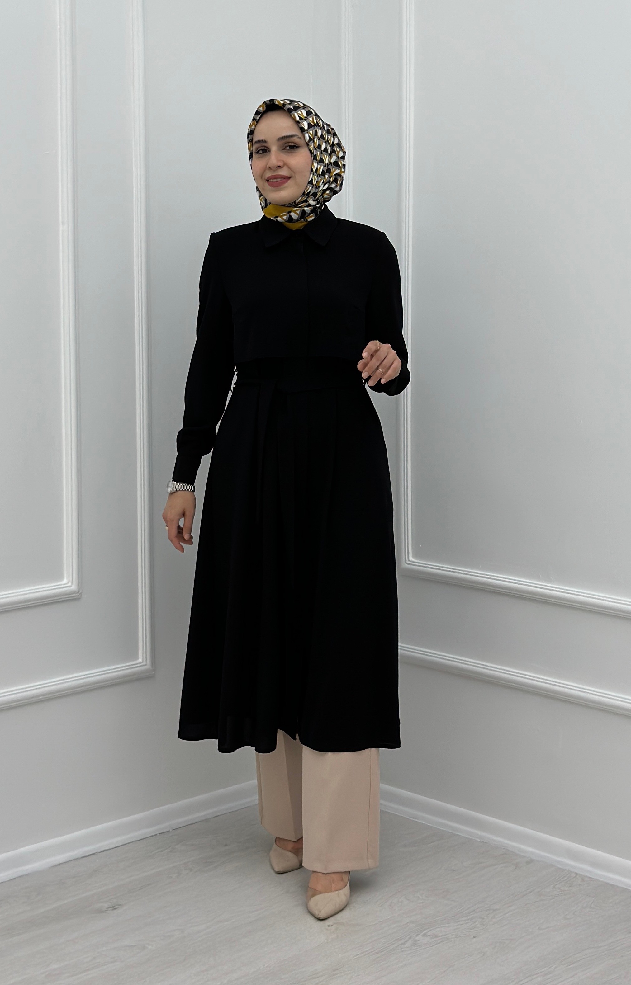 Pelerinli Giy Çık G231