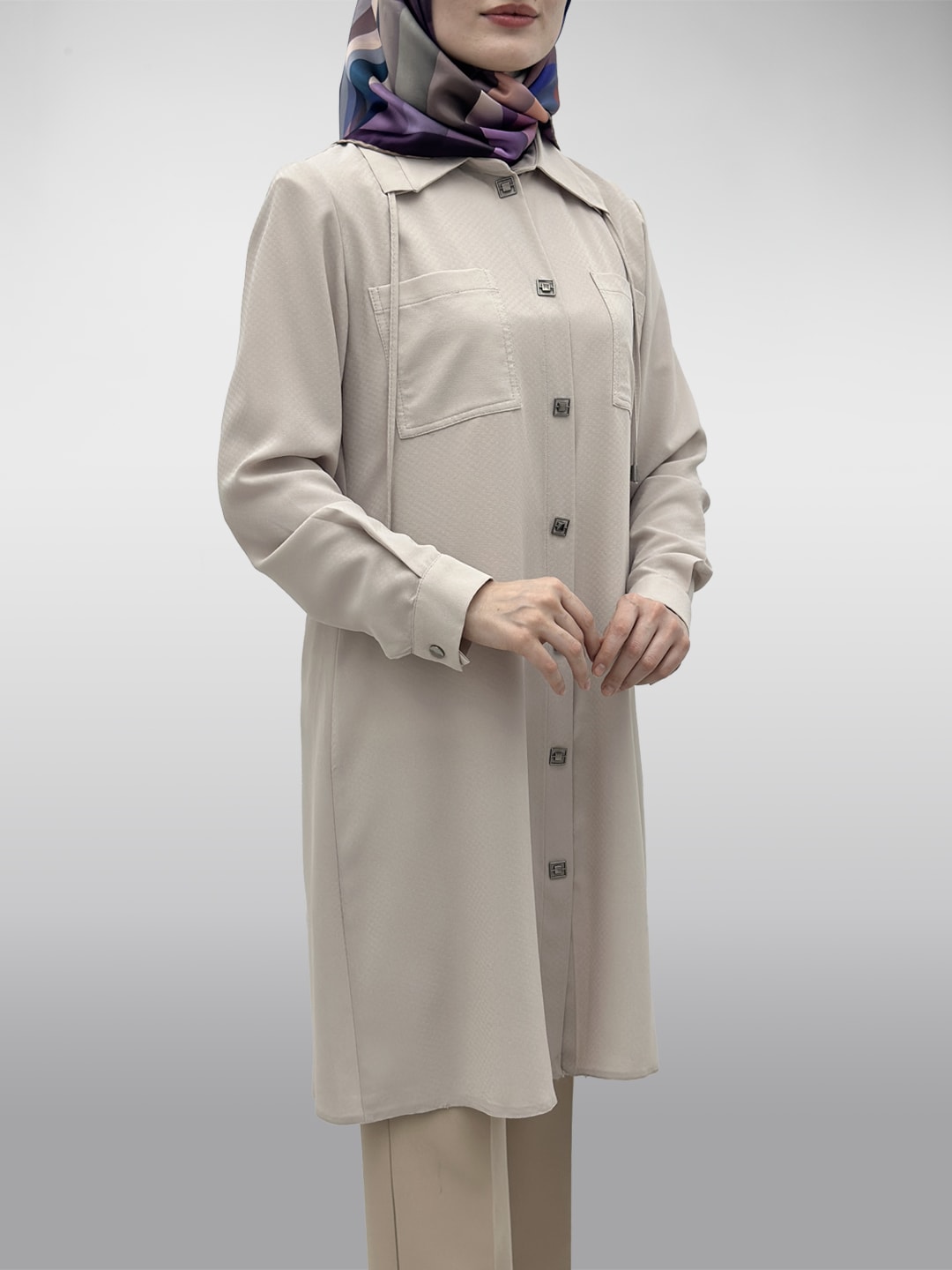 Çıtçıtlı Tunik 2112