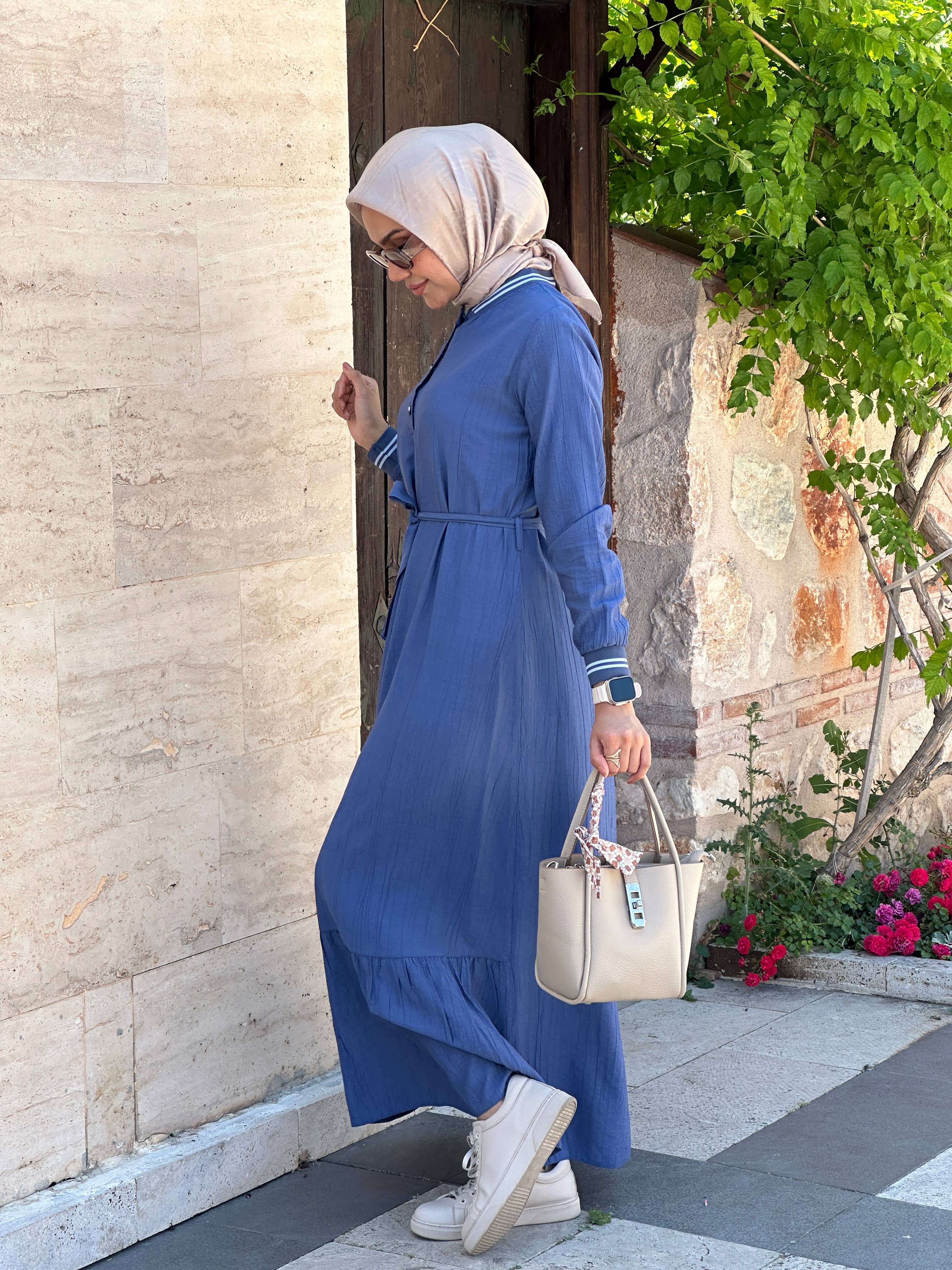 Ribanalı Elbise 2122