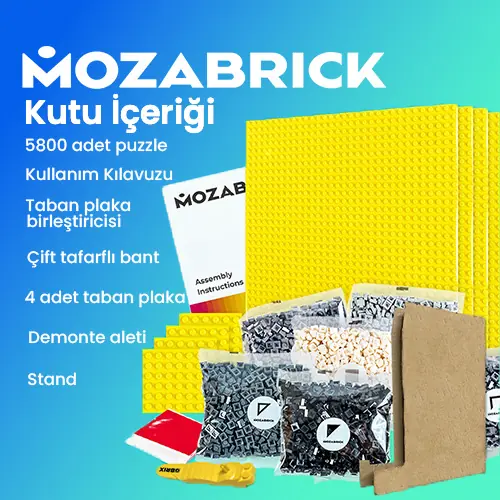 Mozabrick Model S: Evinizi Renklendirecek Piksel Sanatı