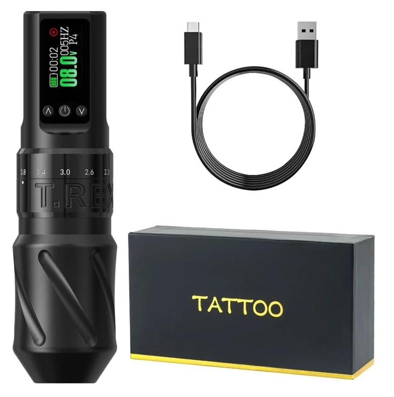 その他 T Rex Ninja Rs Tattoo machine TREX V1 4.2mm Stroke 1600 mAh Tattoo Machine