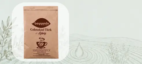 Beyyurdu geleneksel Türk kahvesi