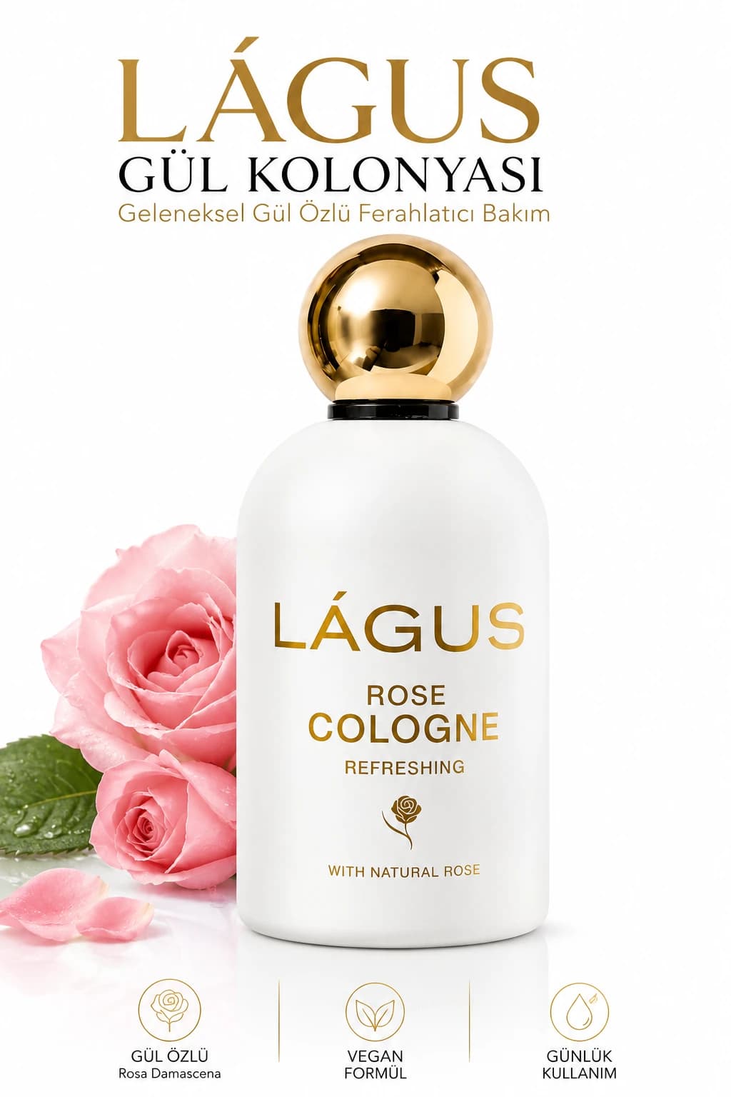 Parfum, bireysel bileşen adları ve ürün kategorisini birlikte gösteren kozmetikte alerjen bildirimi şeması.