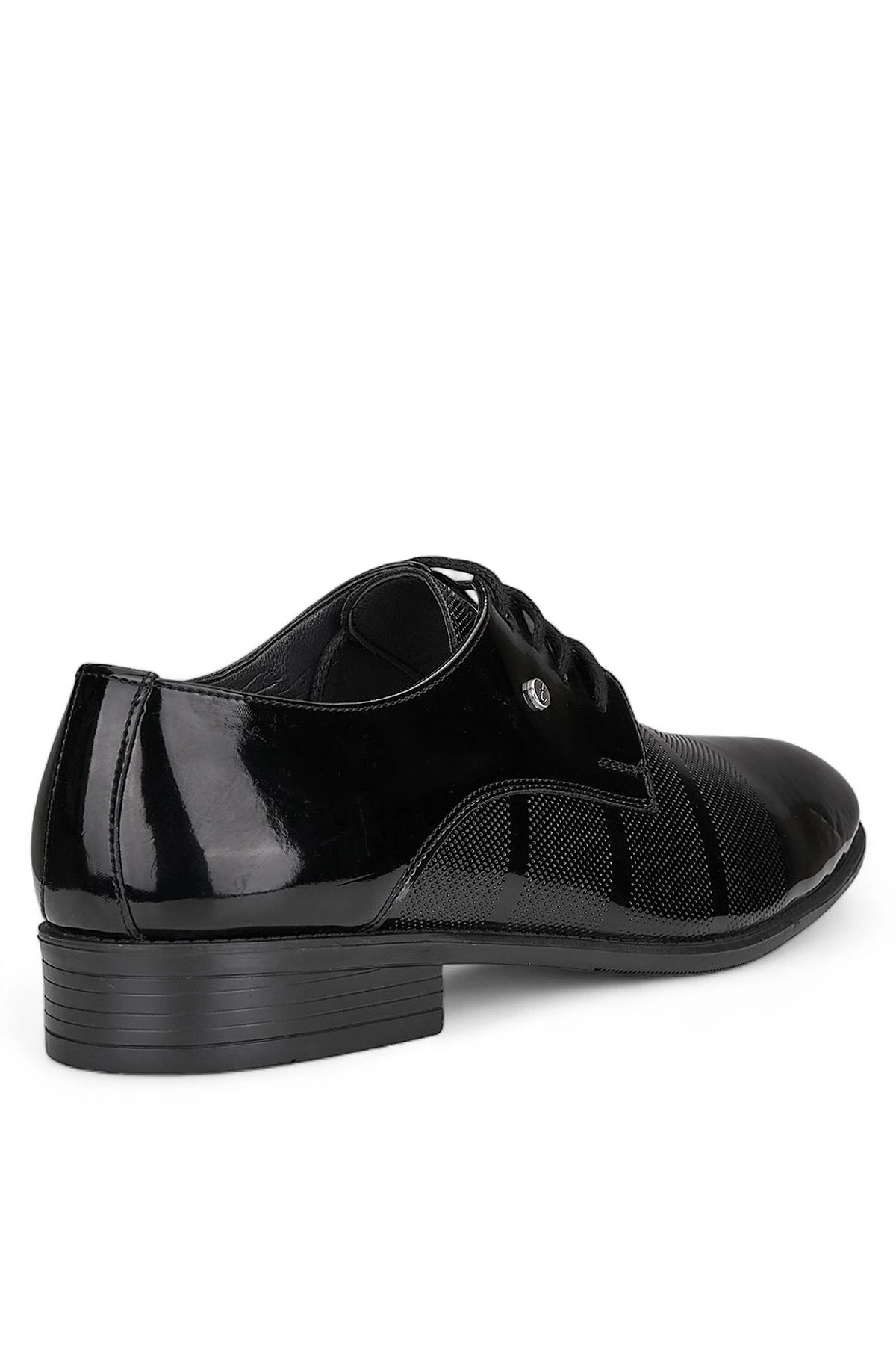 Erkek Günlük Casual Ayakkabı Damat Bağcıklı Dikiş Detaylı Tırtıklı Taban Klasik Kundura E-576