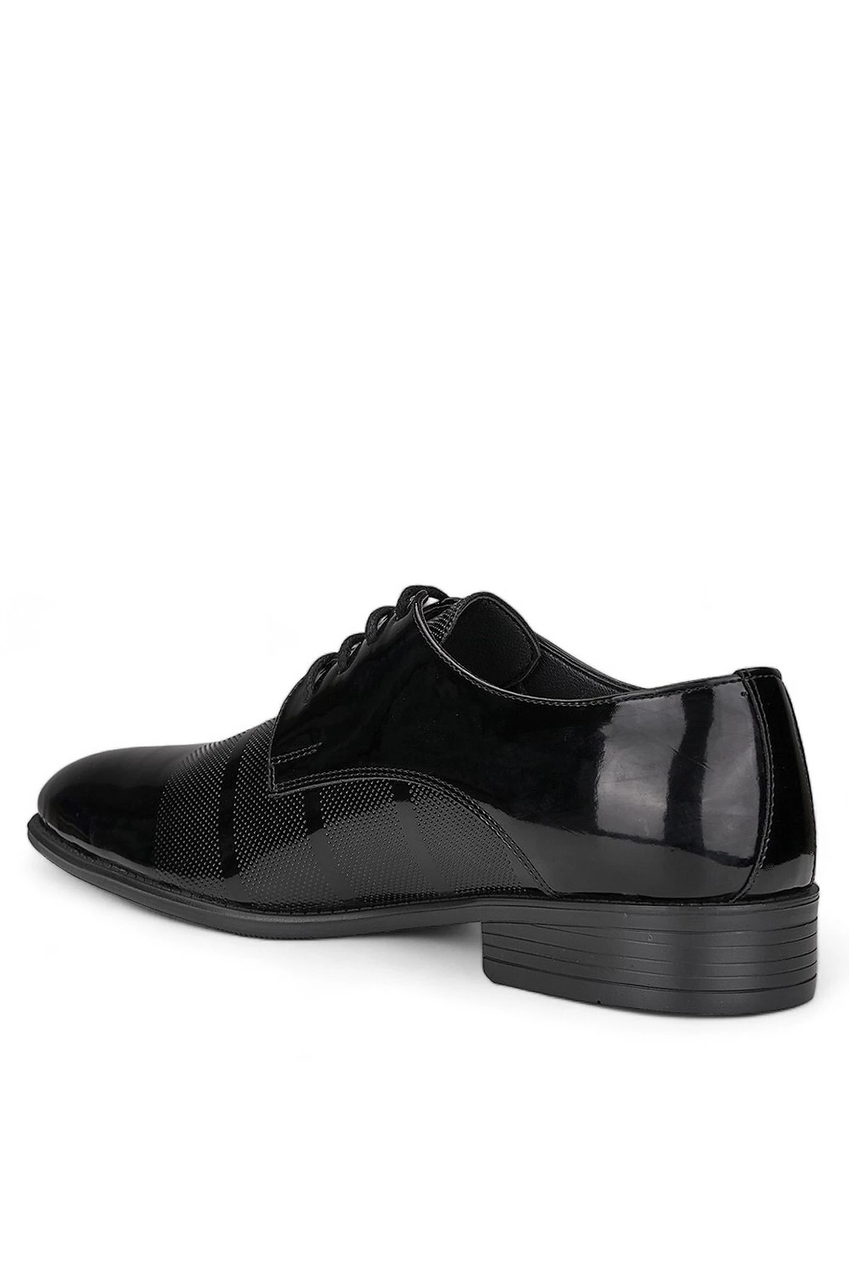 Erkek Günlük Casual Ayakkabı Damat Bağcıklı Dikiş Detaylı Tırtıklı Taban Klasik Kundura E-576