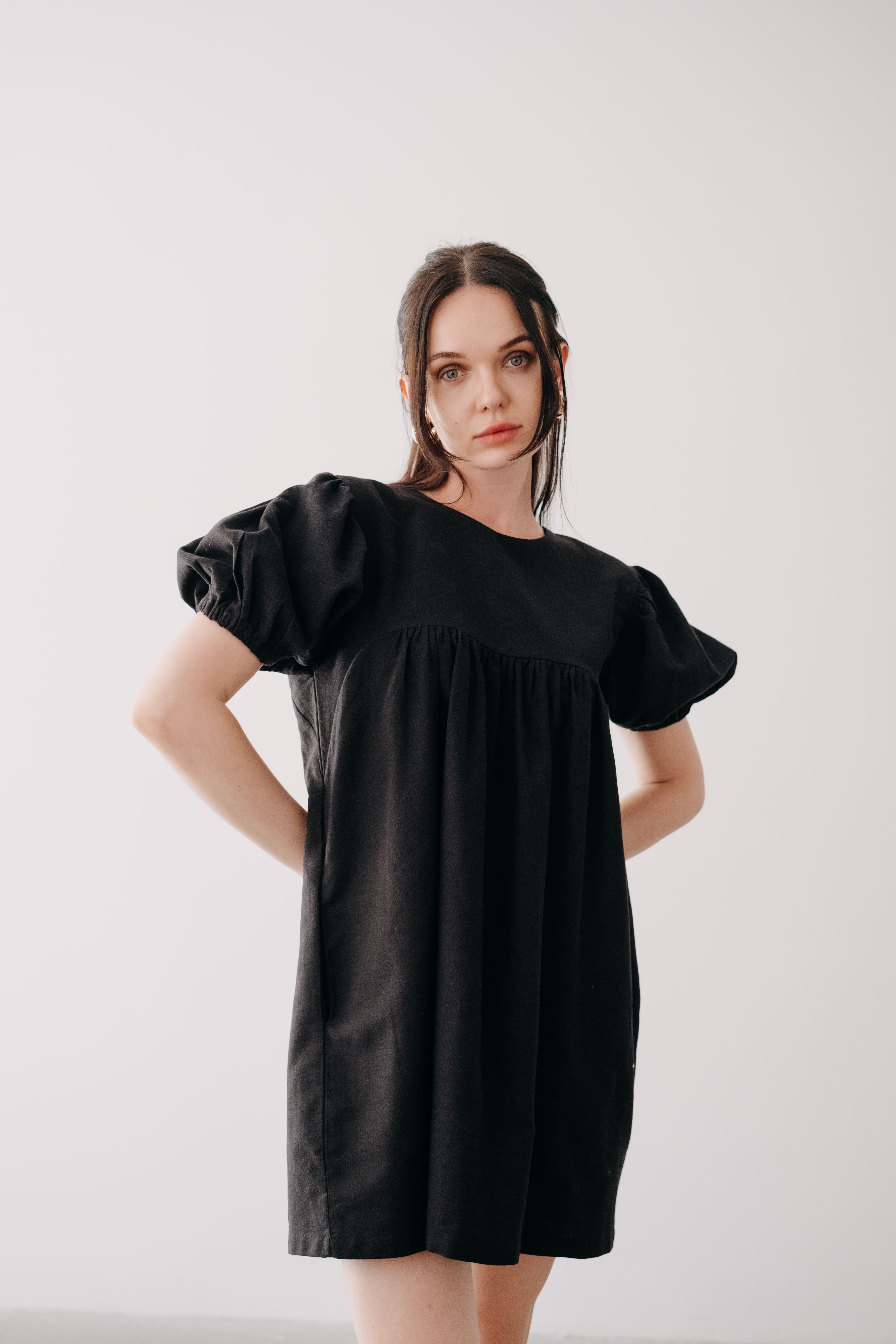 Luna Black Elbise
