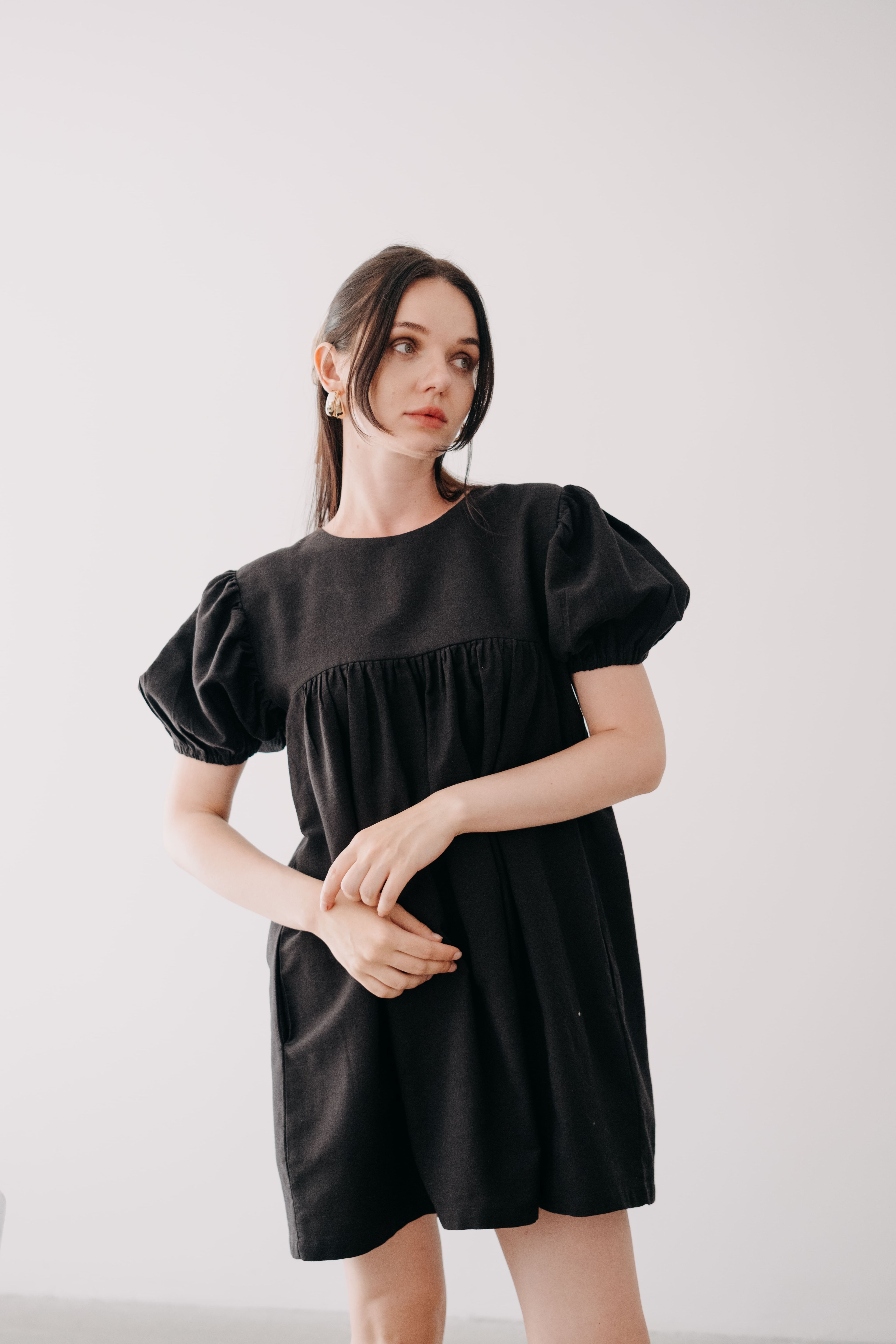 Luna Black Elbise