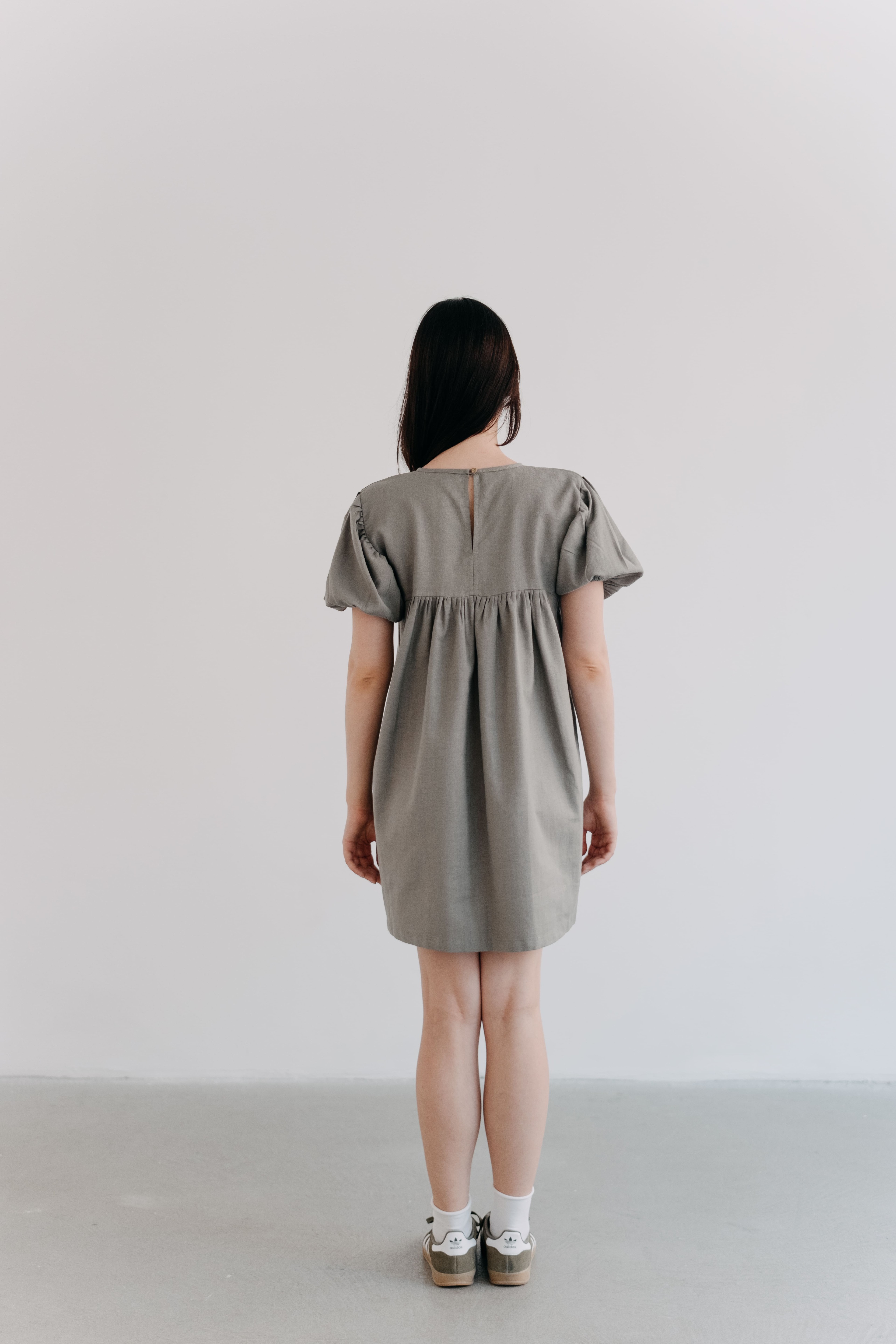 Luna Sage Elbise