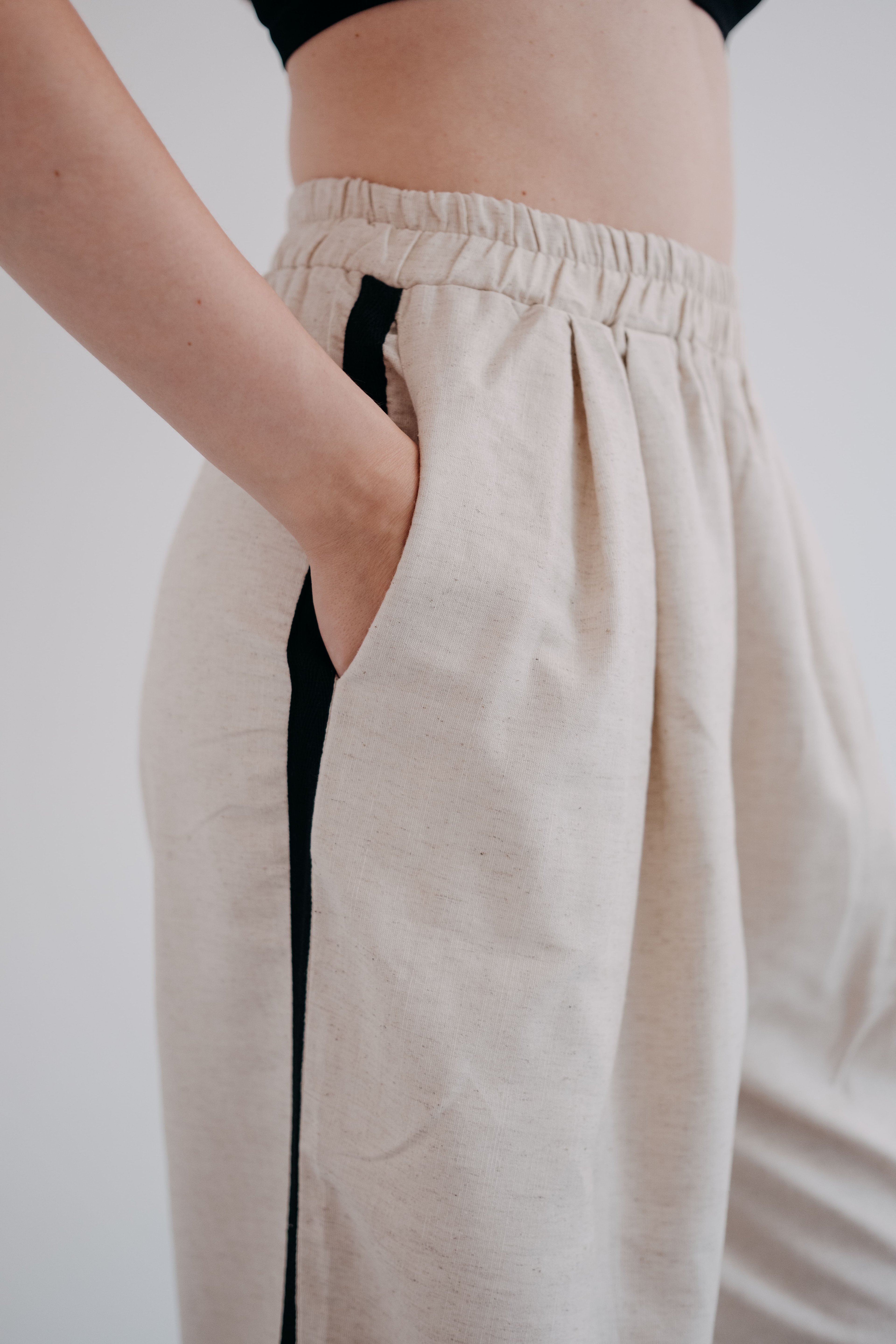 Remi Cream Pantolon