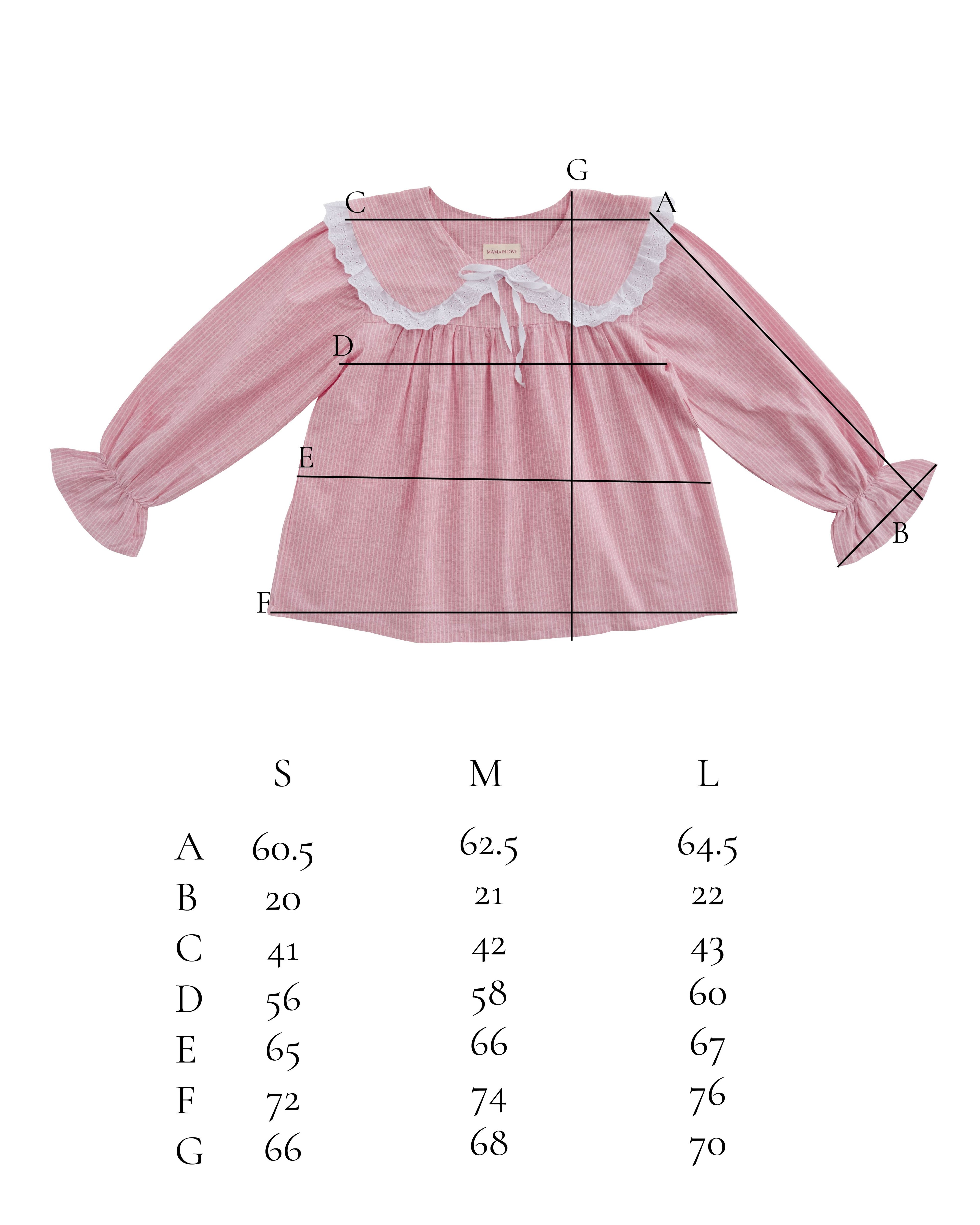 Ruffles Pijama Üstü