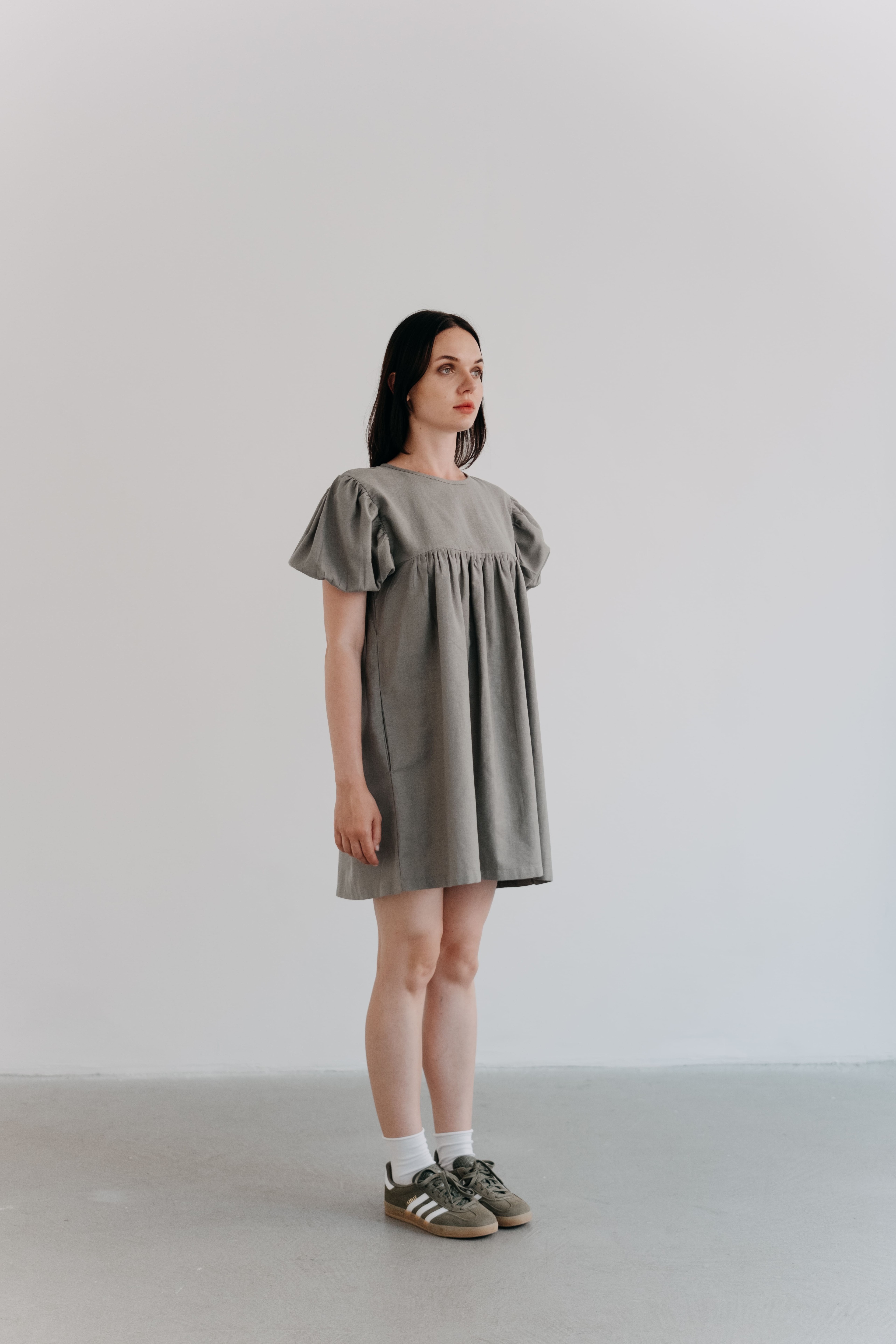 Luna Sage Elbise