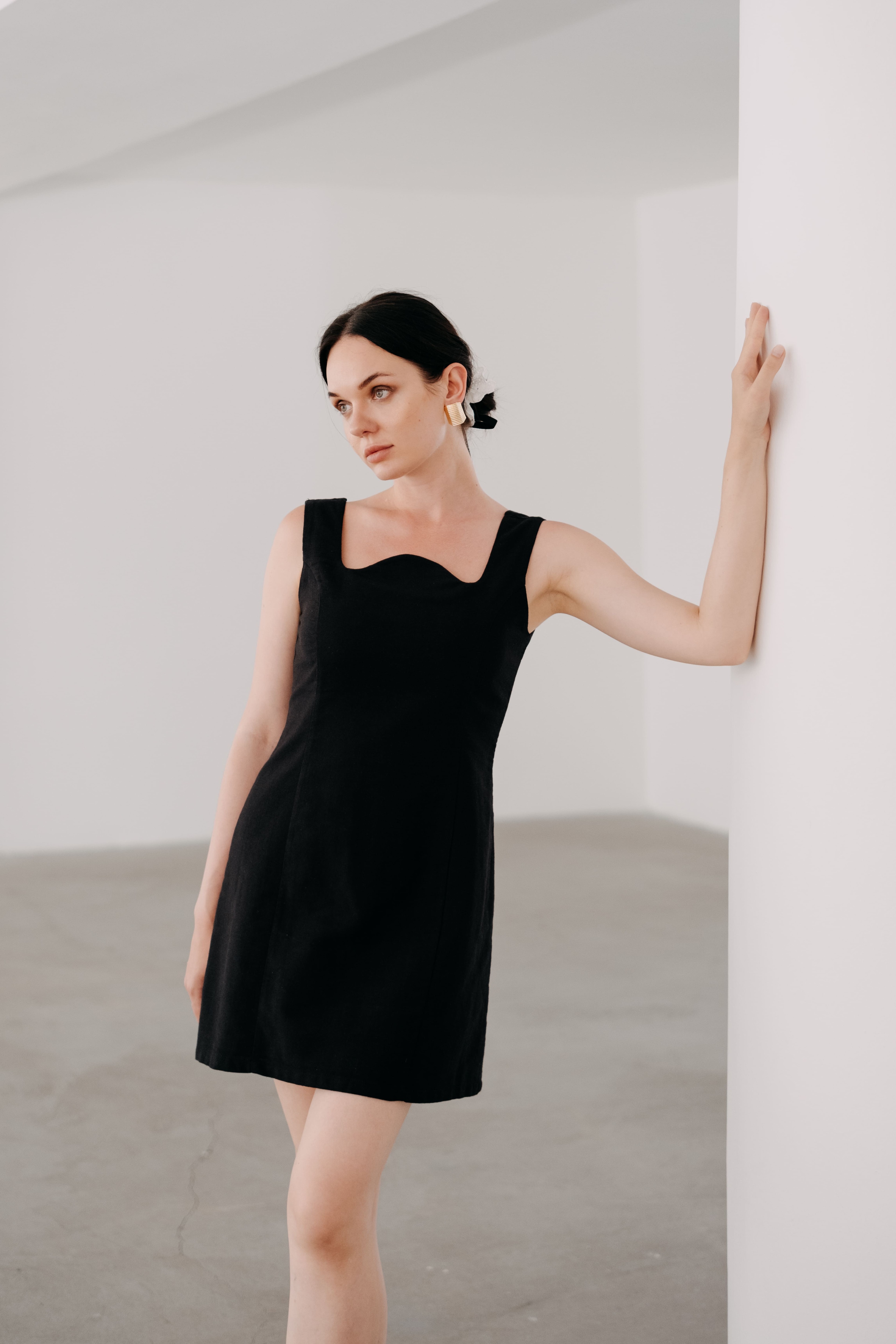 Kylie Black Elbise
