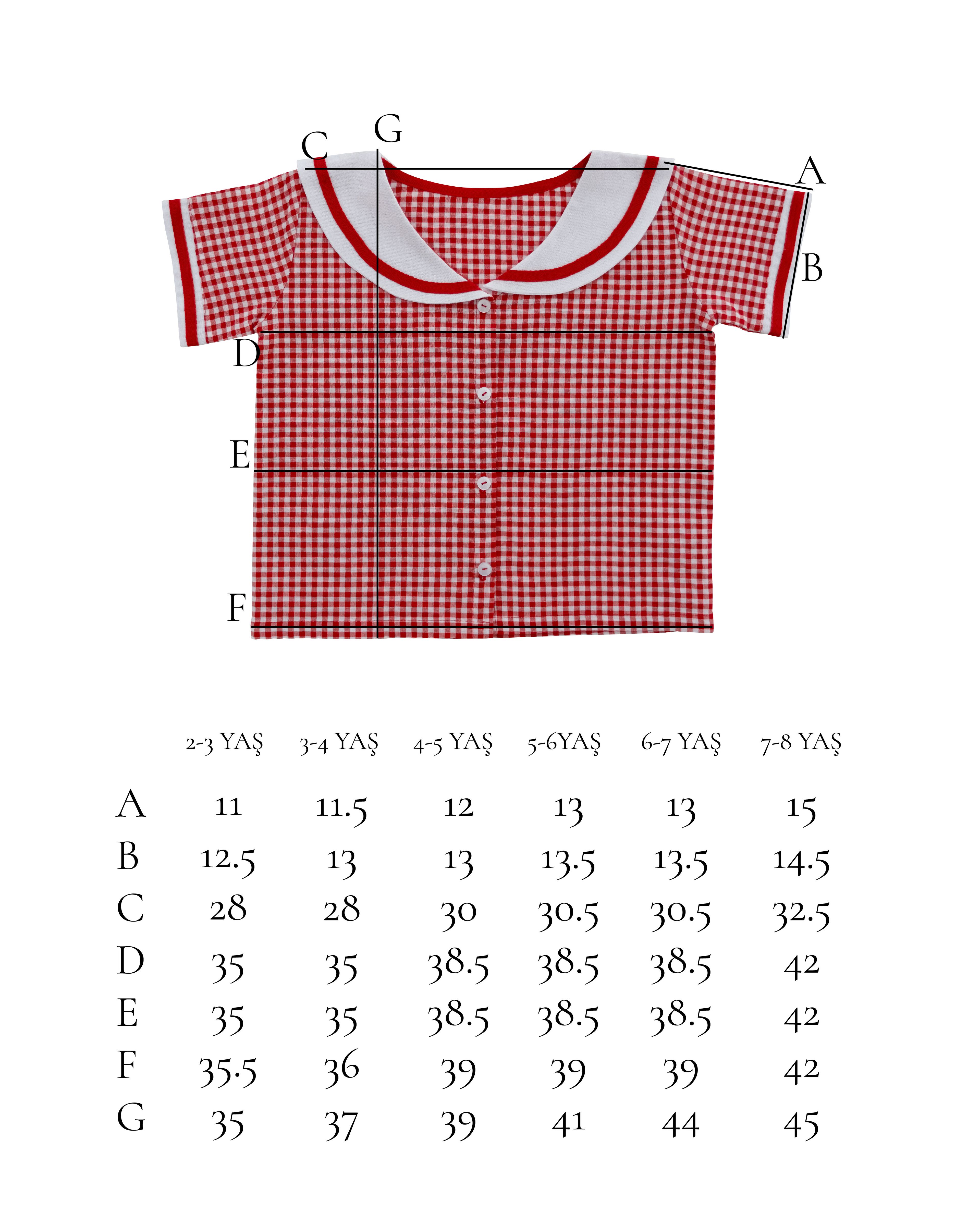 Sailor Pijama Üstü for Kiddo