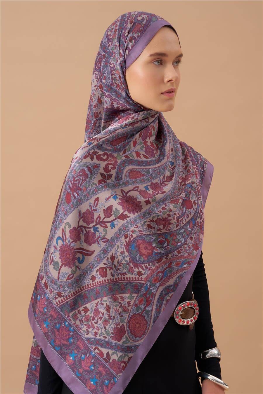 Jardin Secret Collection Hint Vual İpek Şal 5011-14