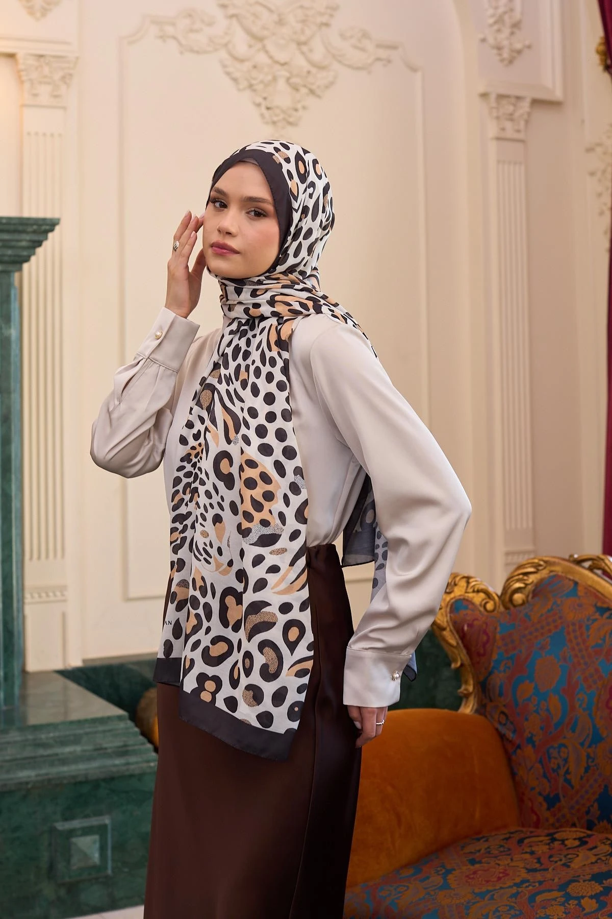 İpekhan Soft Şal Beyaz 3050-03