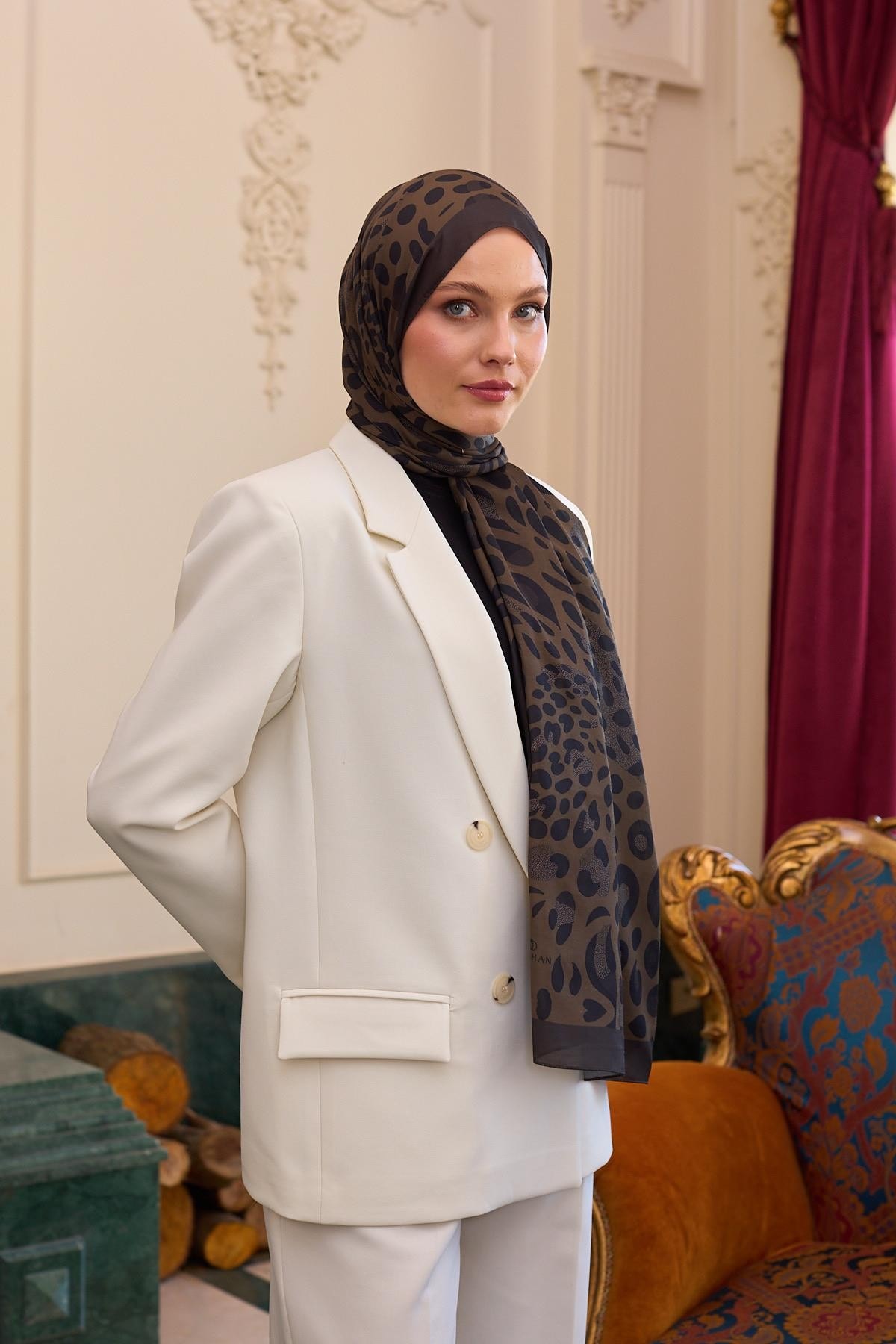 İpekhan Soft Şal Acı Kahve 3050-01