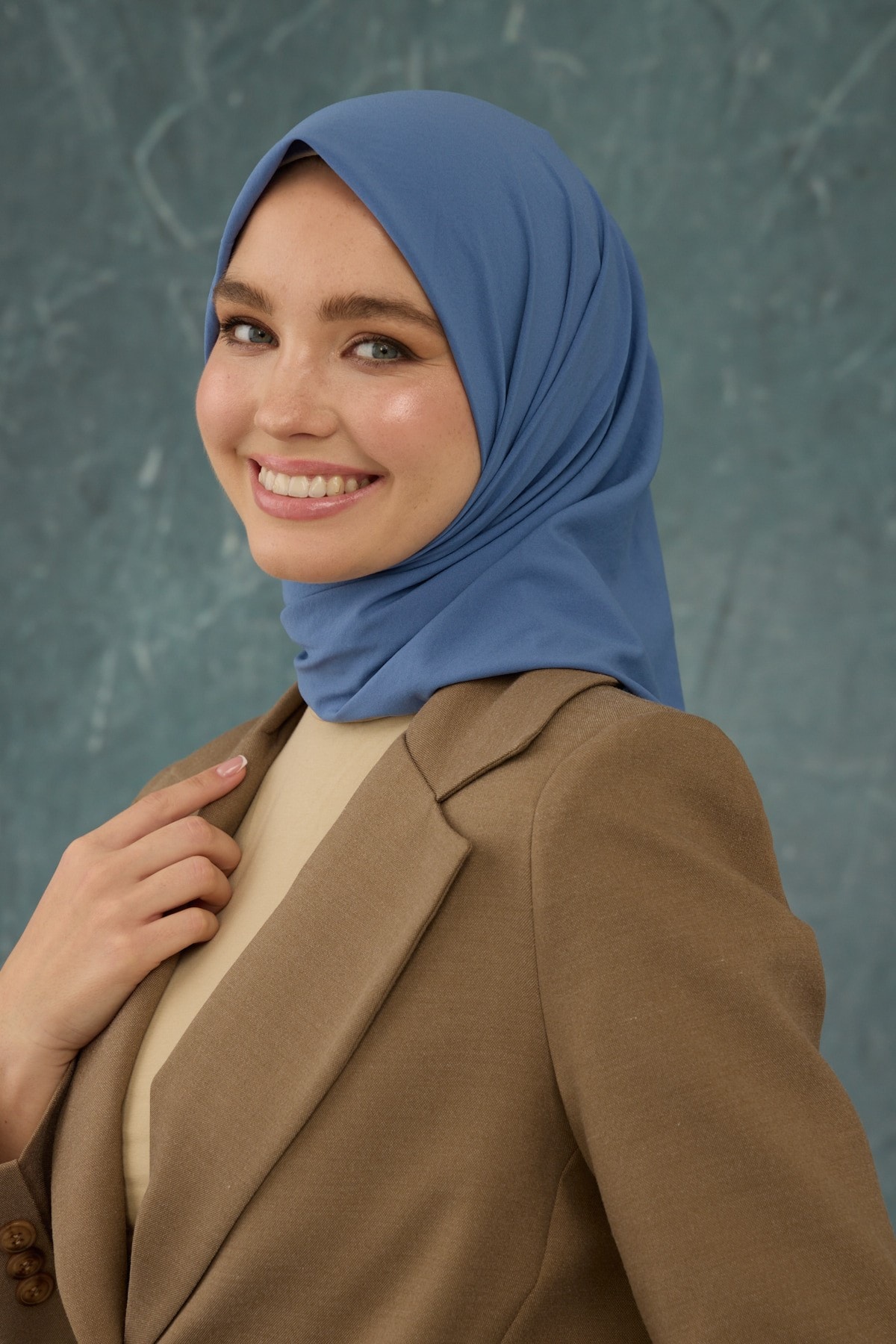 Mavi Comfy Yok Eşarp - 10001-19