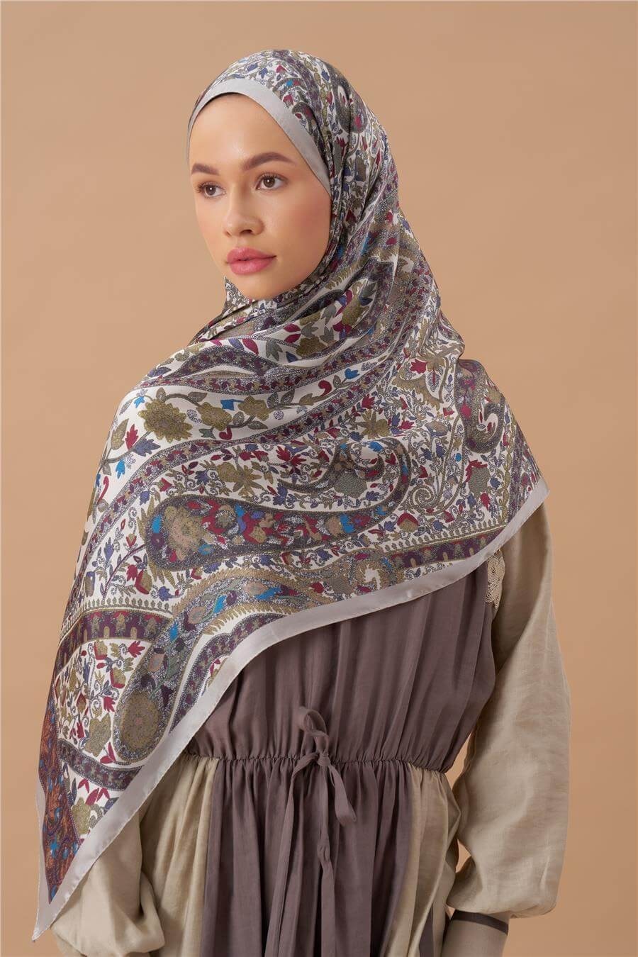 Jardin Secret Collection Hint Vual İpek Şal 5011-04